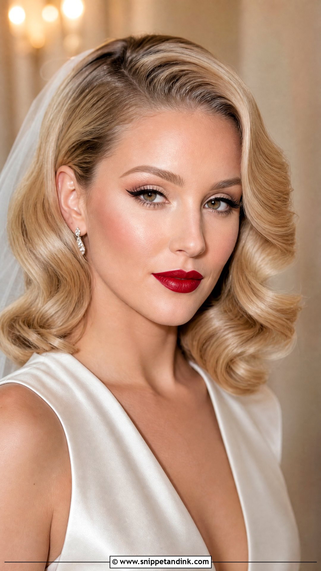 Old Hollywood Wedding Makeup - Snippet and Ink - 20 Vintage Wedding Makeup Looks