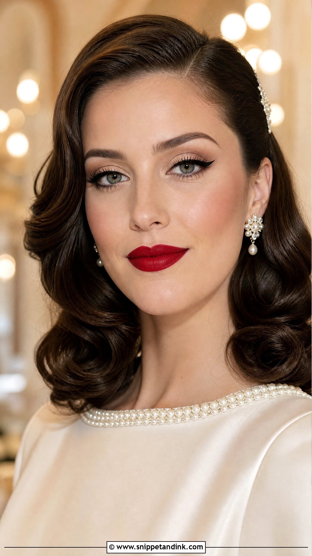 Old Hollywood Wedding Makeup - Snippet and Ink - 25 Dramatic Wedding Makeup Ideas