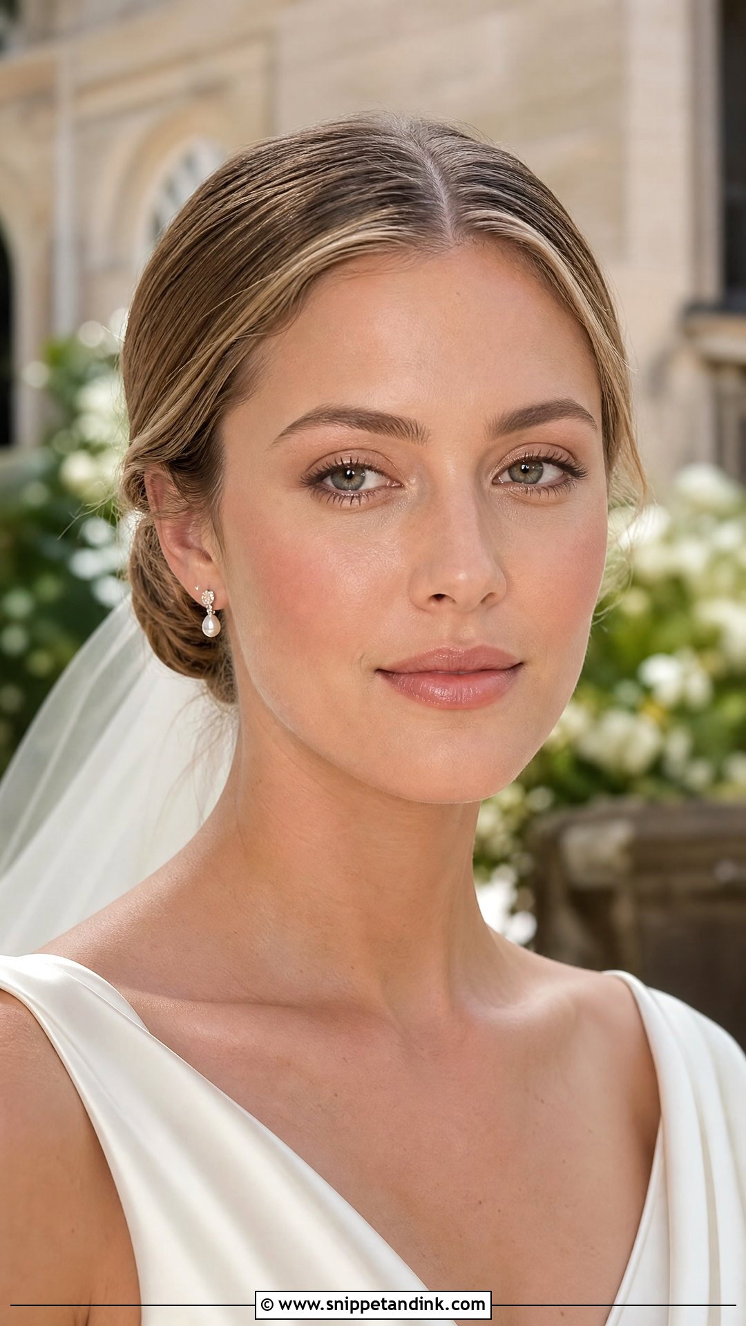 Old Money Wedding Makeup With Champagne Eyes - Snippet and Ink - 20 Old Money Wedding Makeup Ideas