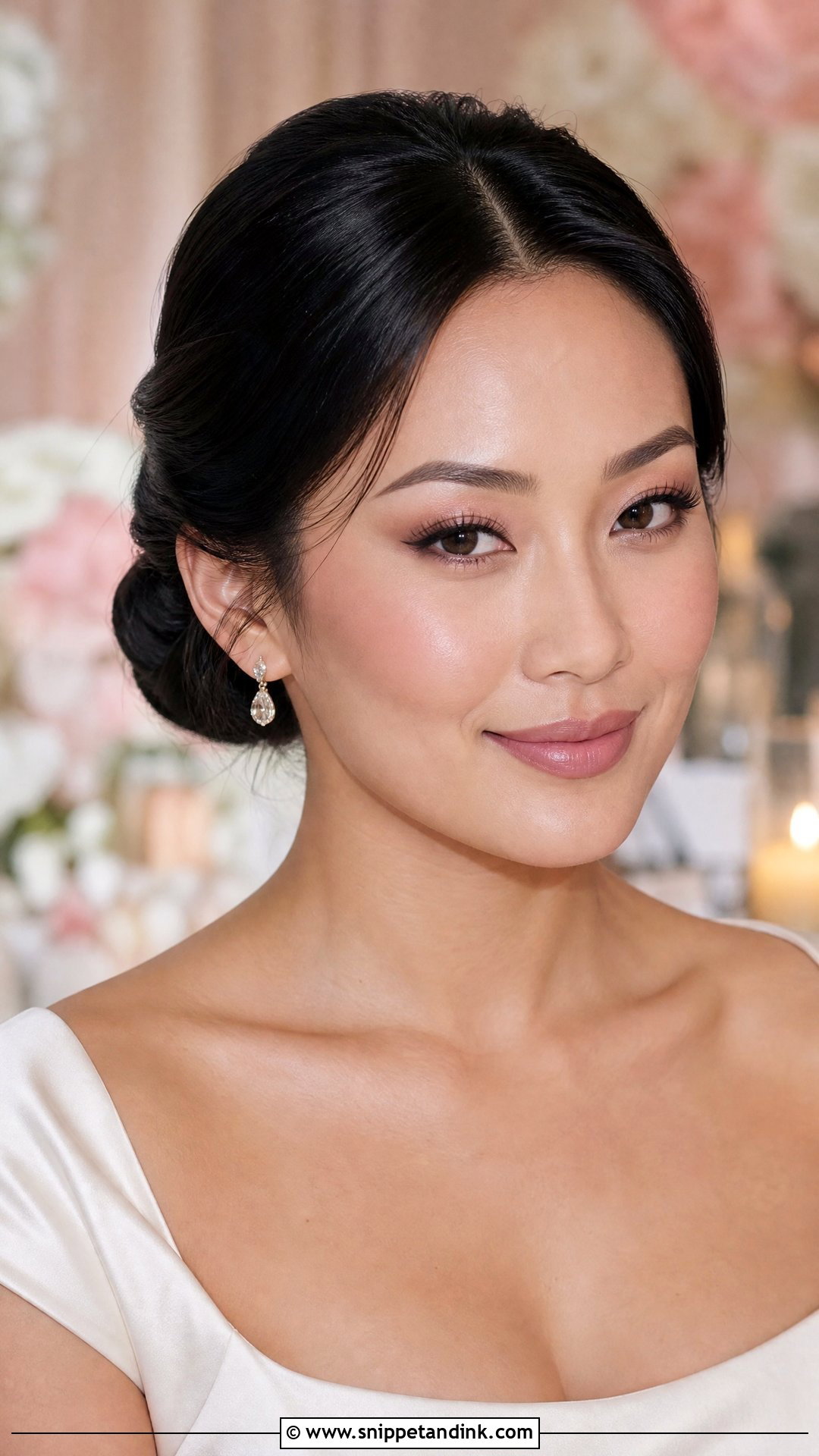 Old Money Wedding Makeup With Mauve Tones - Snippet and Ink - 20 Old Money Wedding Makeup Ideas