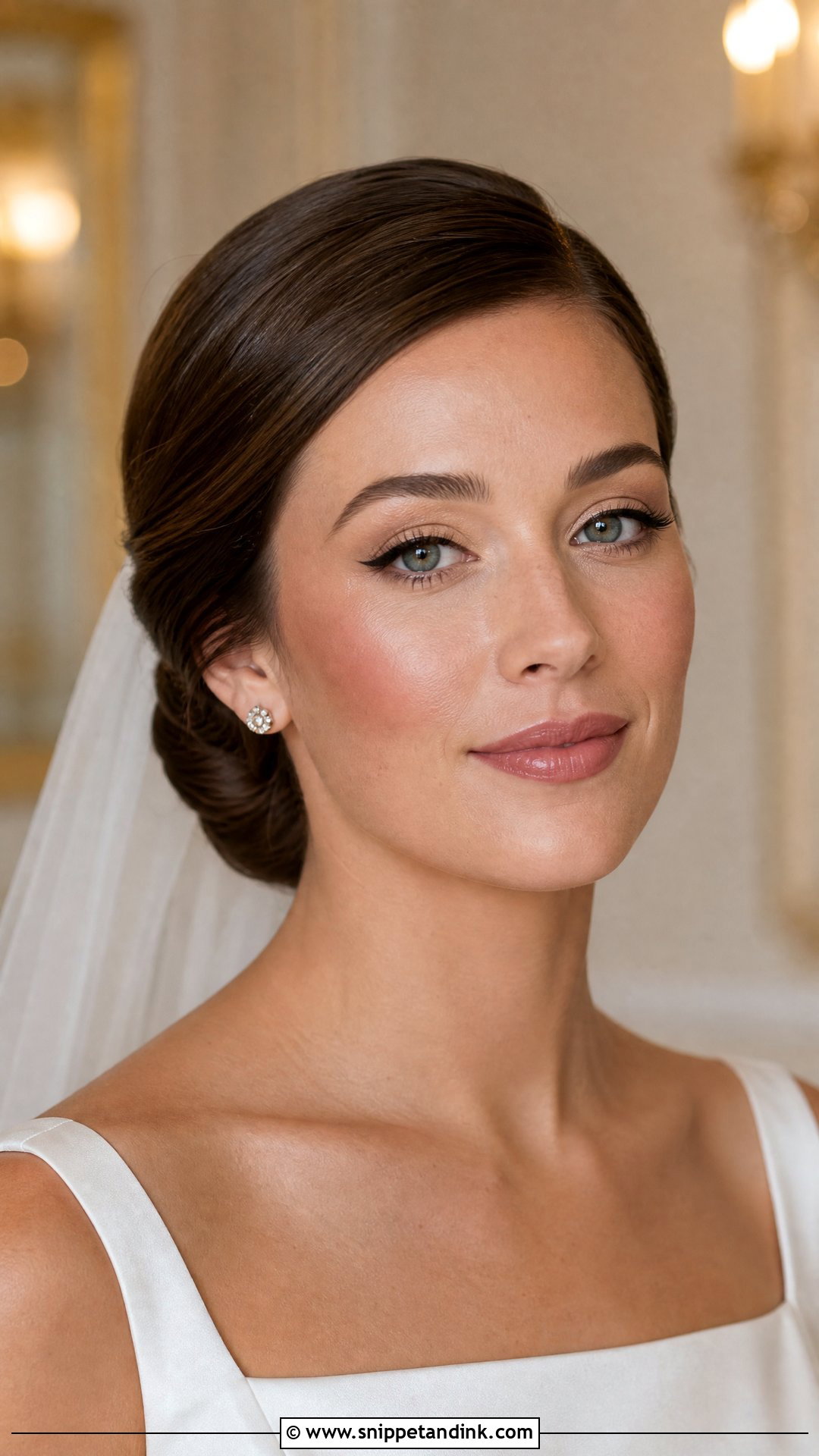 Old Money Wedding Makeup With Winged Liner - Snippet and Ink - 20 Old Money Wedding Makeup Ideas