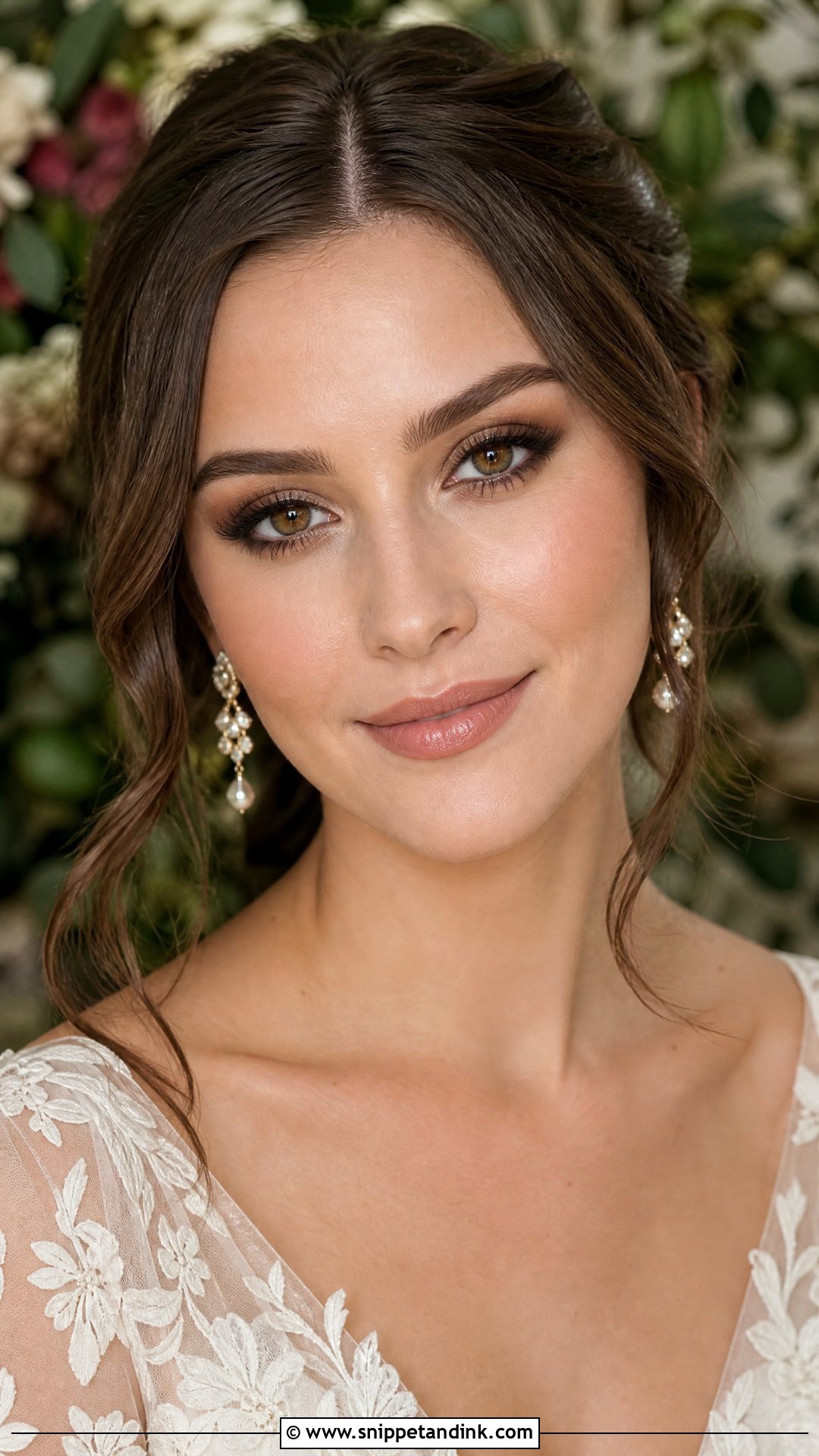 Olive Bridal Makeup For Brown Eyes - Snippet and Ink - 35 Elegant Bridal Makeup for Brown Eyes