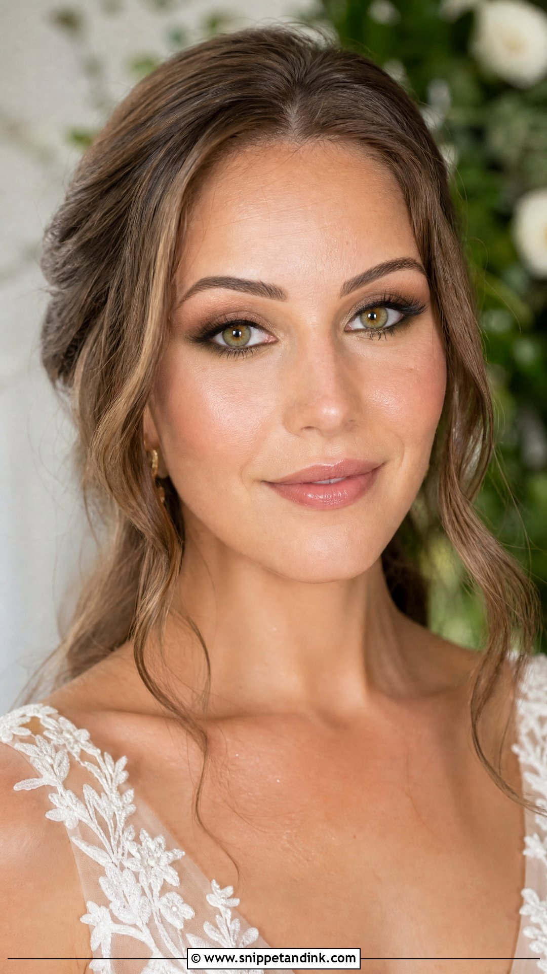 Olive Green Bridal Makeup For Hazel Eyes - Snippet and Ink - 25 Bridal Makeup for Hazel Eyes