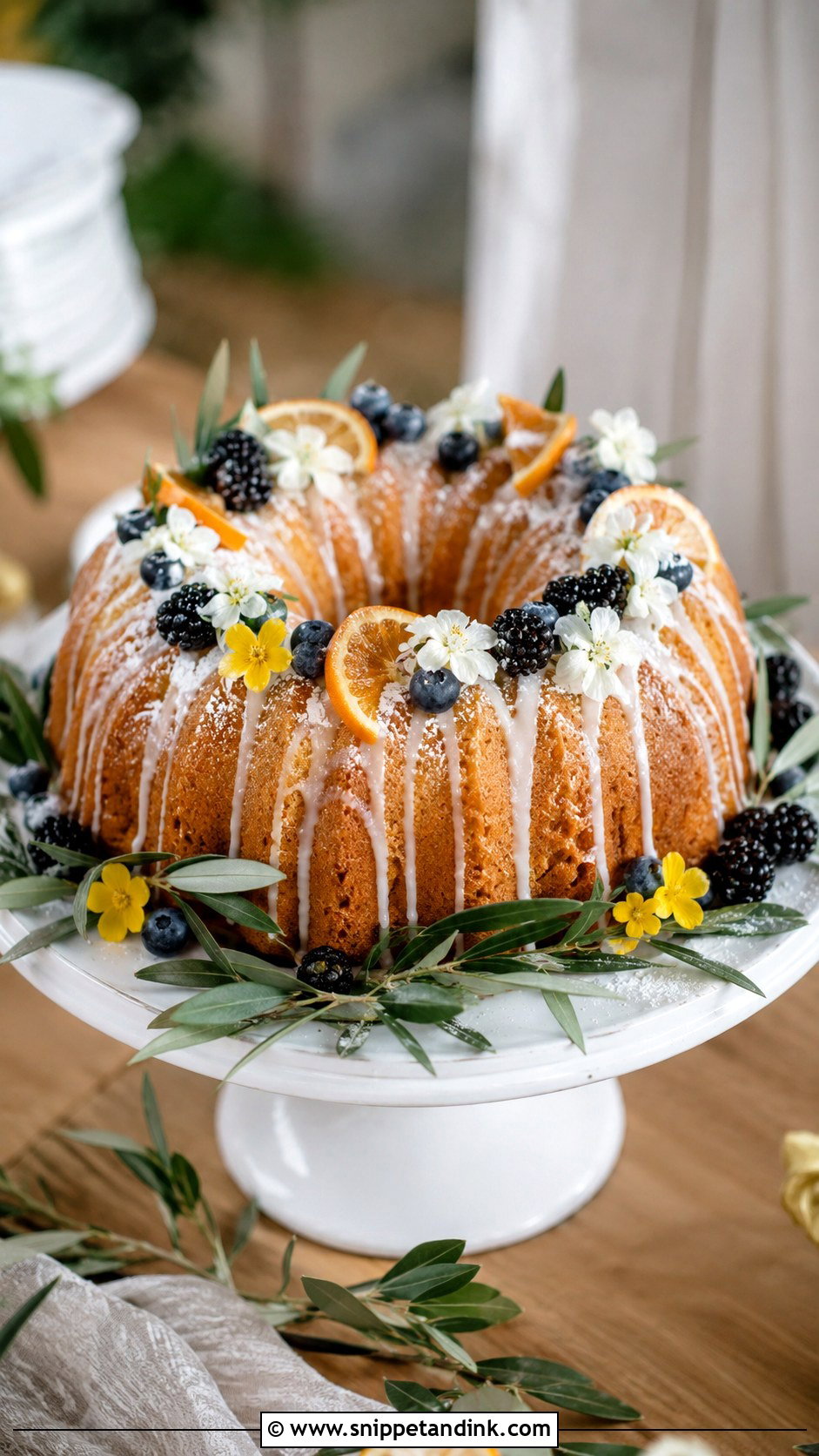 Olive Oil Bundt Wedding Cake - Snippet and Ink - 20 Olive Oil Wedding Cake Ideas