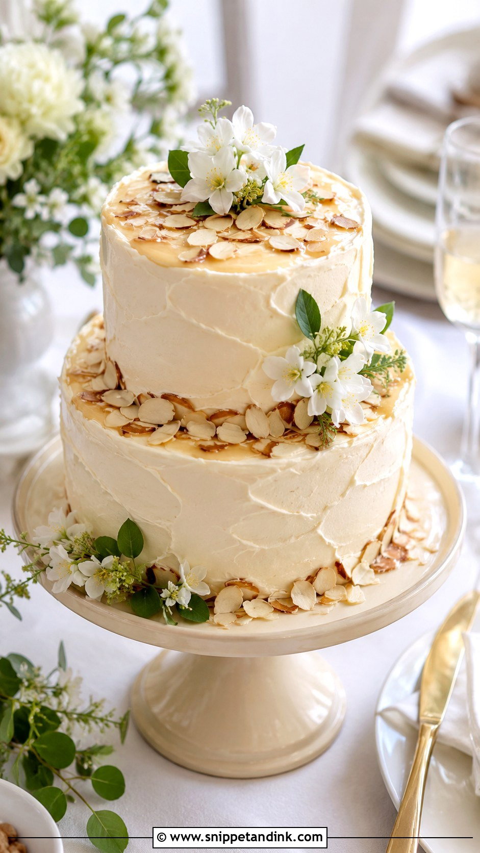 Olive Oil Wedding Cake With Almond Flour - Snippet and Ink - 20 Olive Oil Wedding Cake Ideas