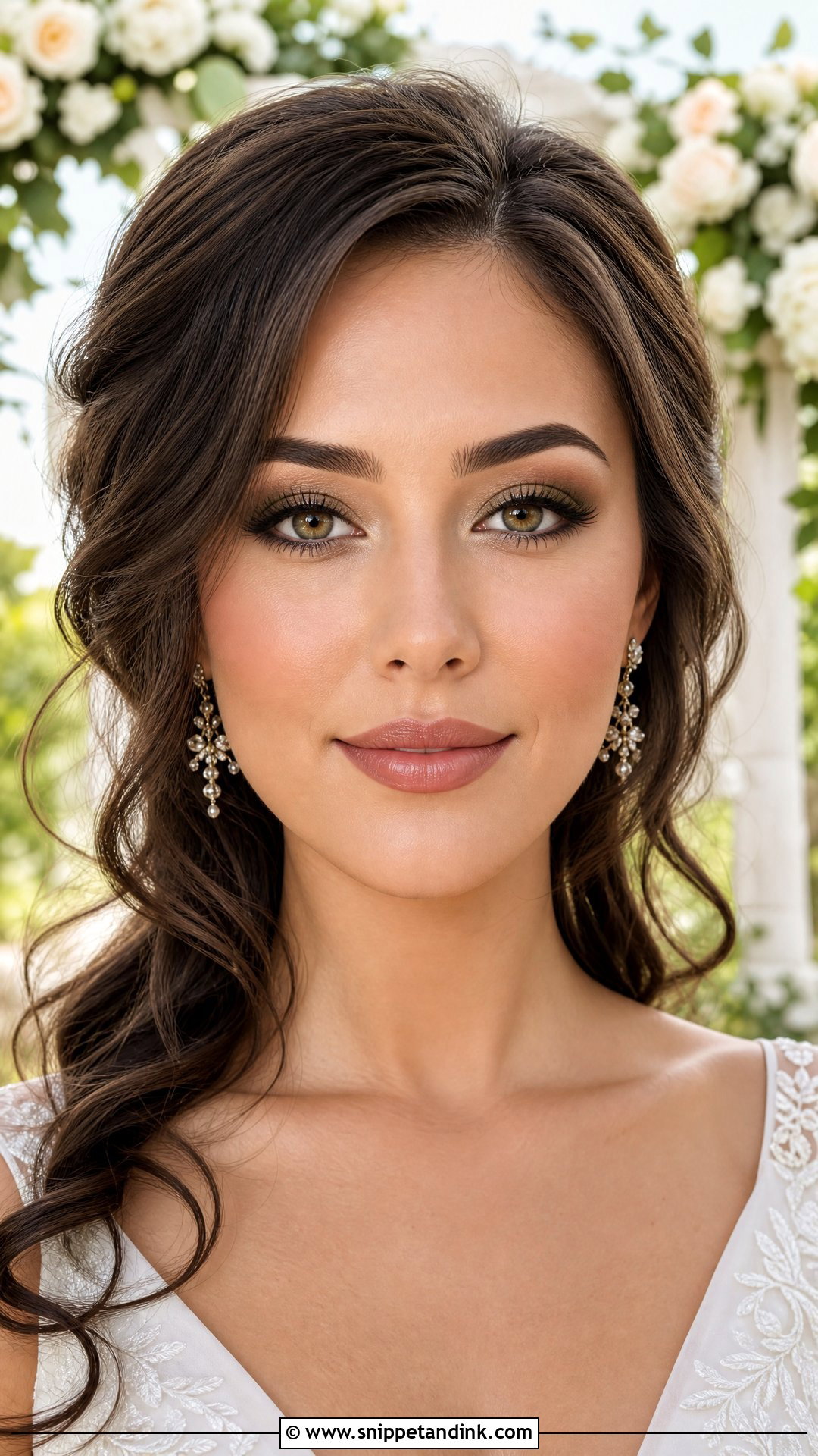 Olive Wedding Makeup for Hazel Eyes - Snippet and Ink - 20 Wedding Makeup for Hazel Eyes and Brown Hair