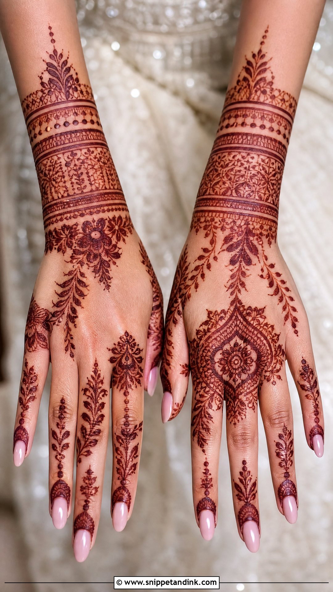 Omani Khaleeji Bridal Henna - Snippet and Ink - 20 Khaleeji Bridal Henna Ideas