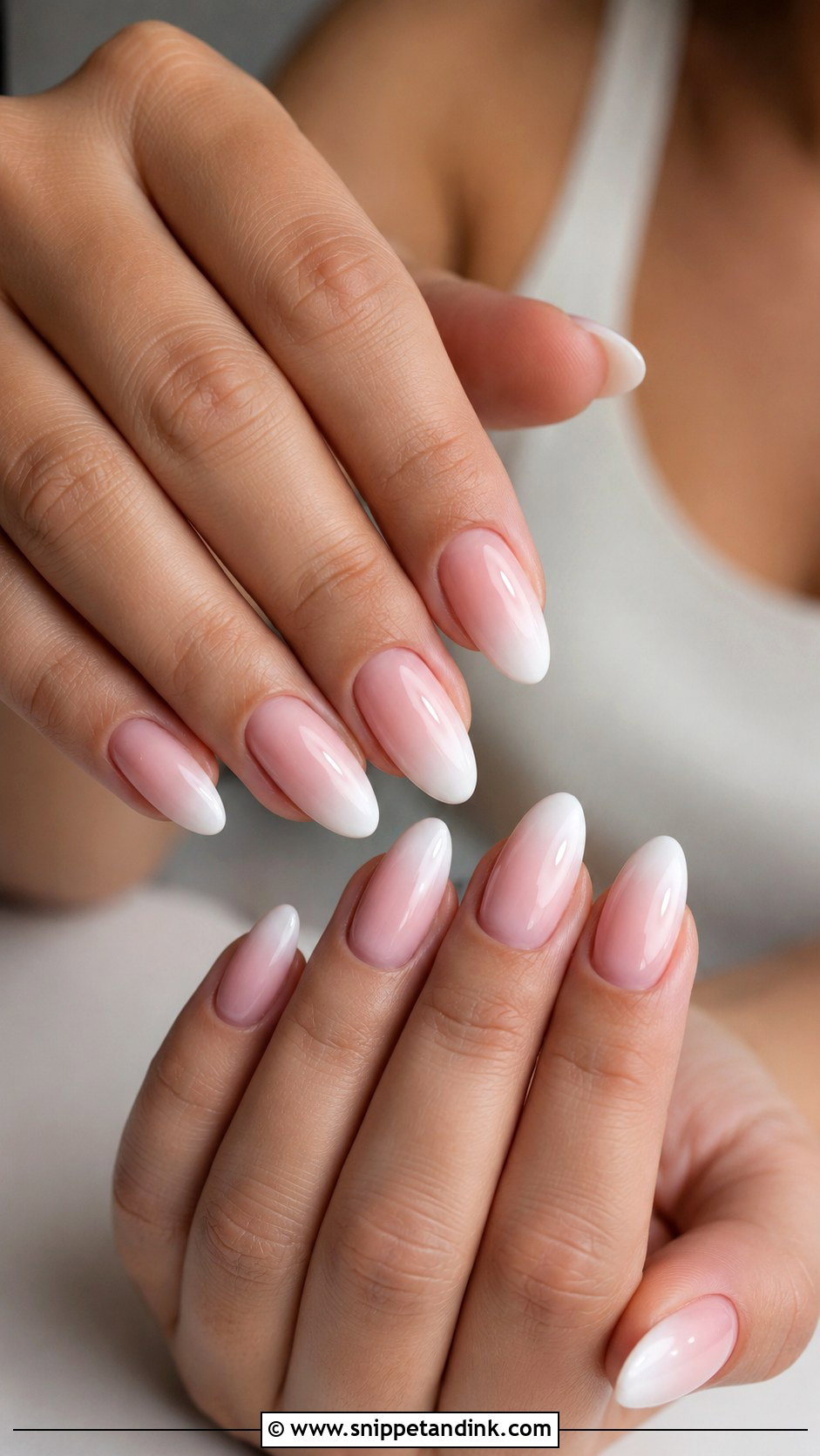 Ombre BIAB Wedding Nails - Snippet and Ink - 20 Wedding Nails BIAB