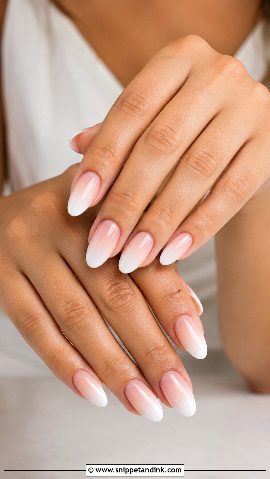 Ombre Beach Wedding Nails - Snippet and Ink - 20 Beach Wedding Nails for Guest