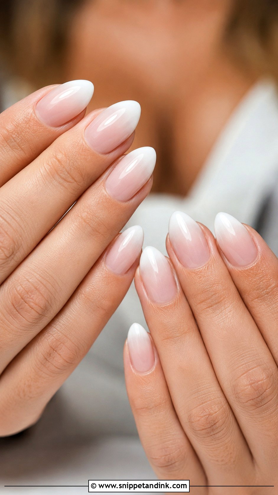 Ombre Bridal Nail Extensions - Snippet and Ink - 20 Bridal Nail Extensions Brides Ideas