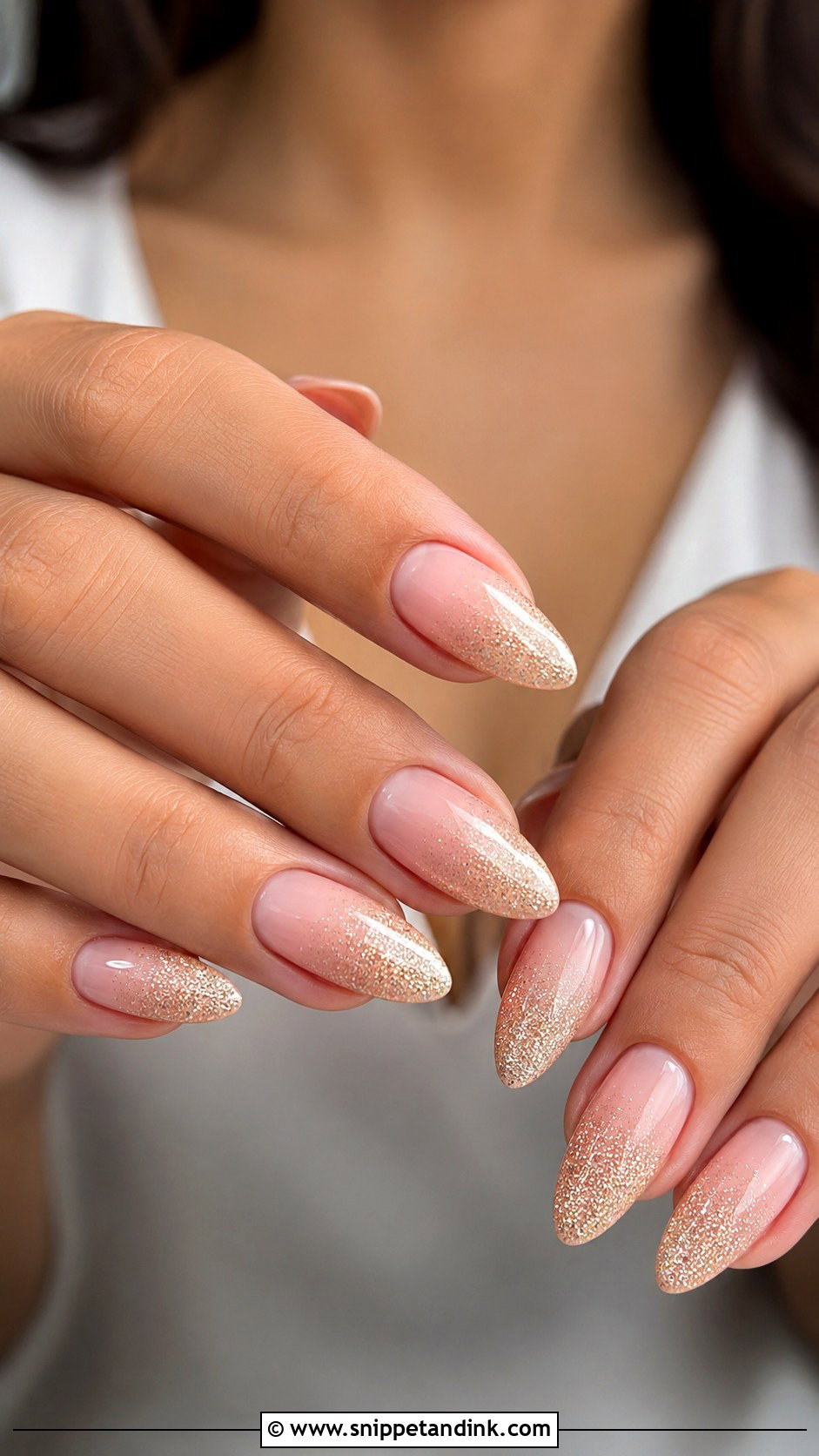 Ombre Bridesmaid Nails - Snippet and Ink - 30 Classy Bridesmaid Nails