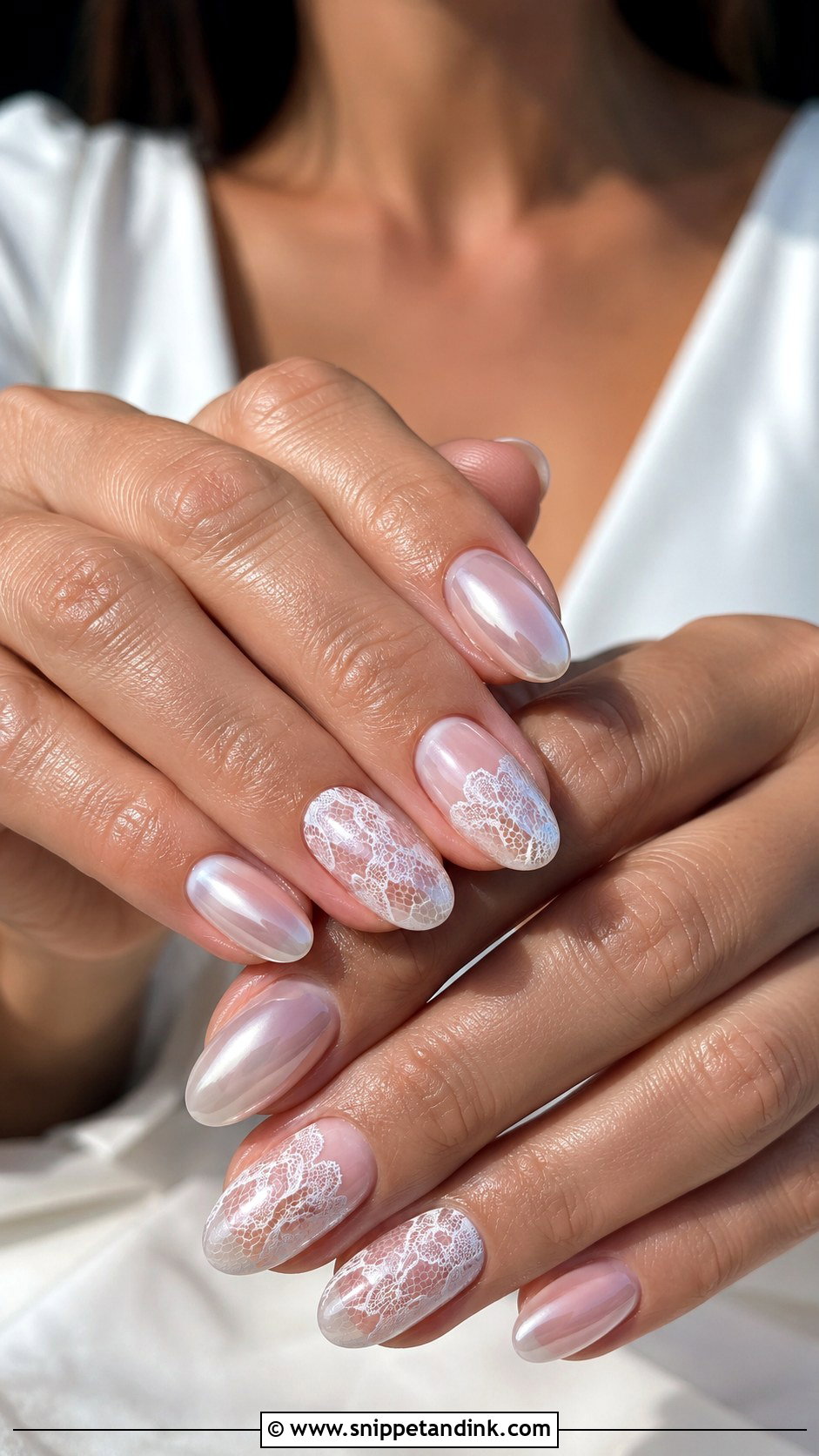 Ombre Chrome Wedding Nails - Snippet and Ink - 20 Chrome Wedding Nails for Bride