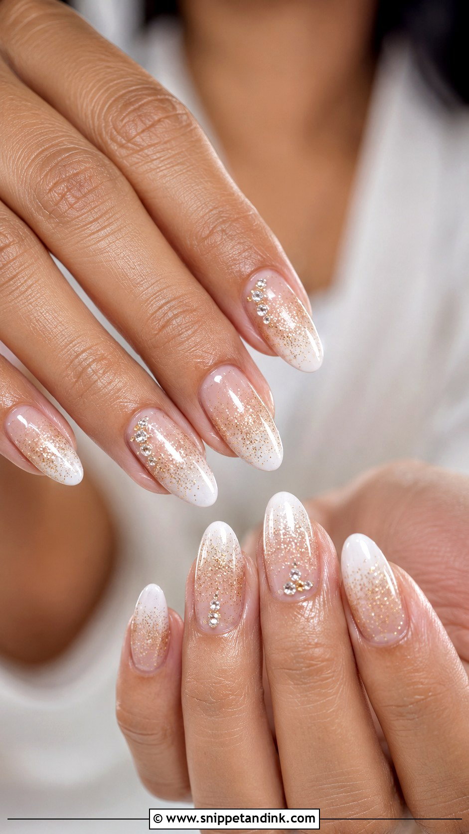 Ombre Desi Wedding Nails - Snippet and Ink - 30 Desi Wedding Nails