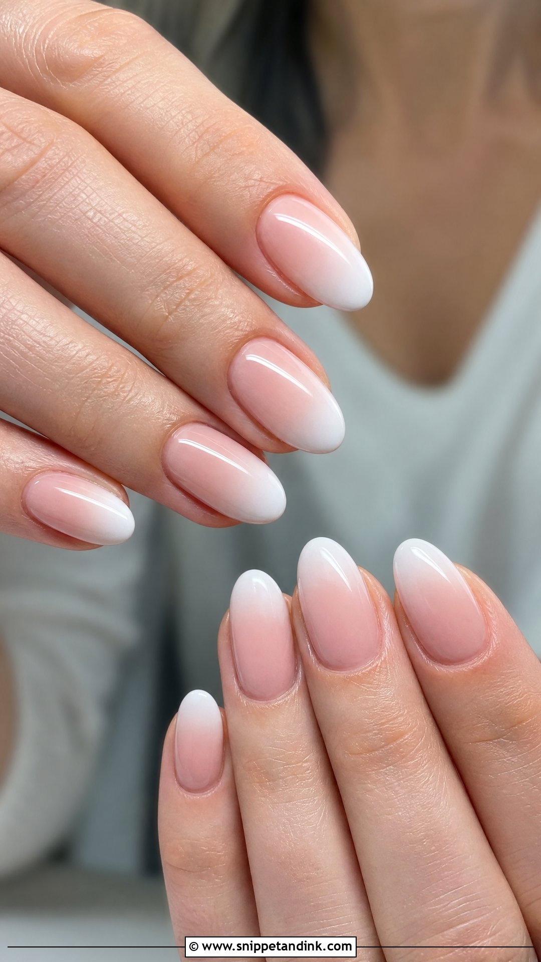 Ombre French Wedding Nails - Snippet and Ink - 25 French Wedding Nails