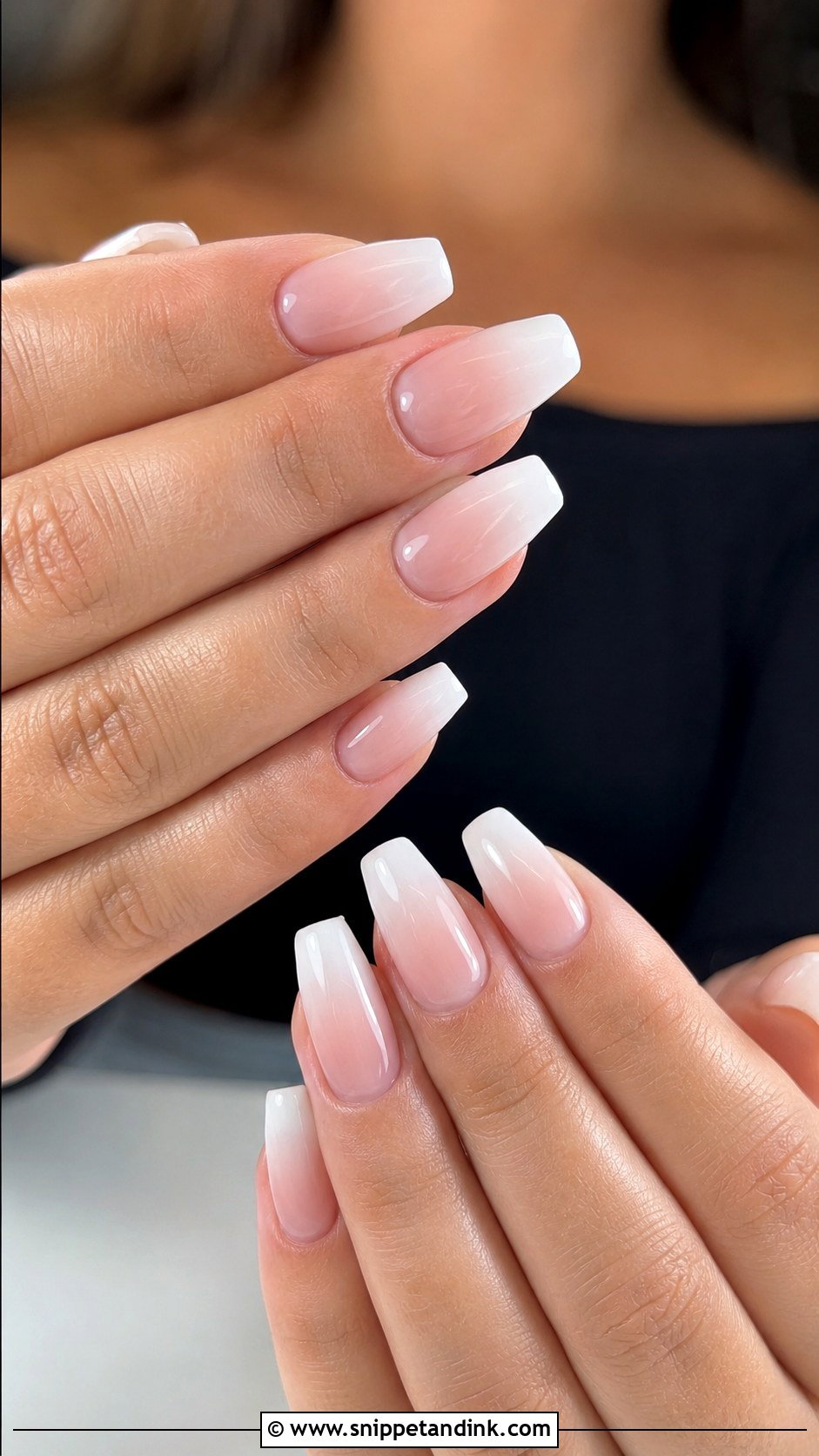 Ombre French Wedding Nails - Snippet and Ink - 20 French Wedding Nails for Bride