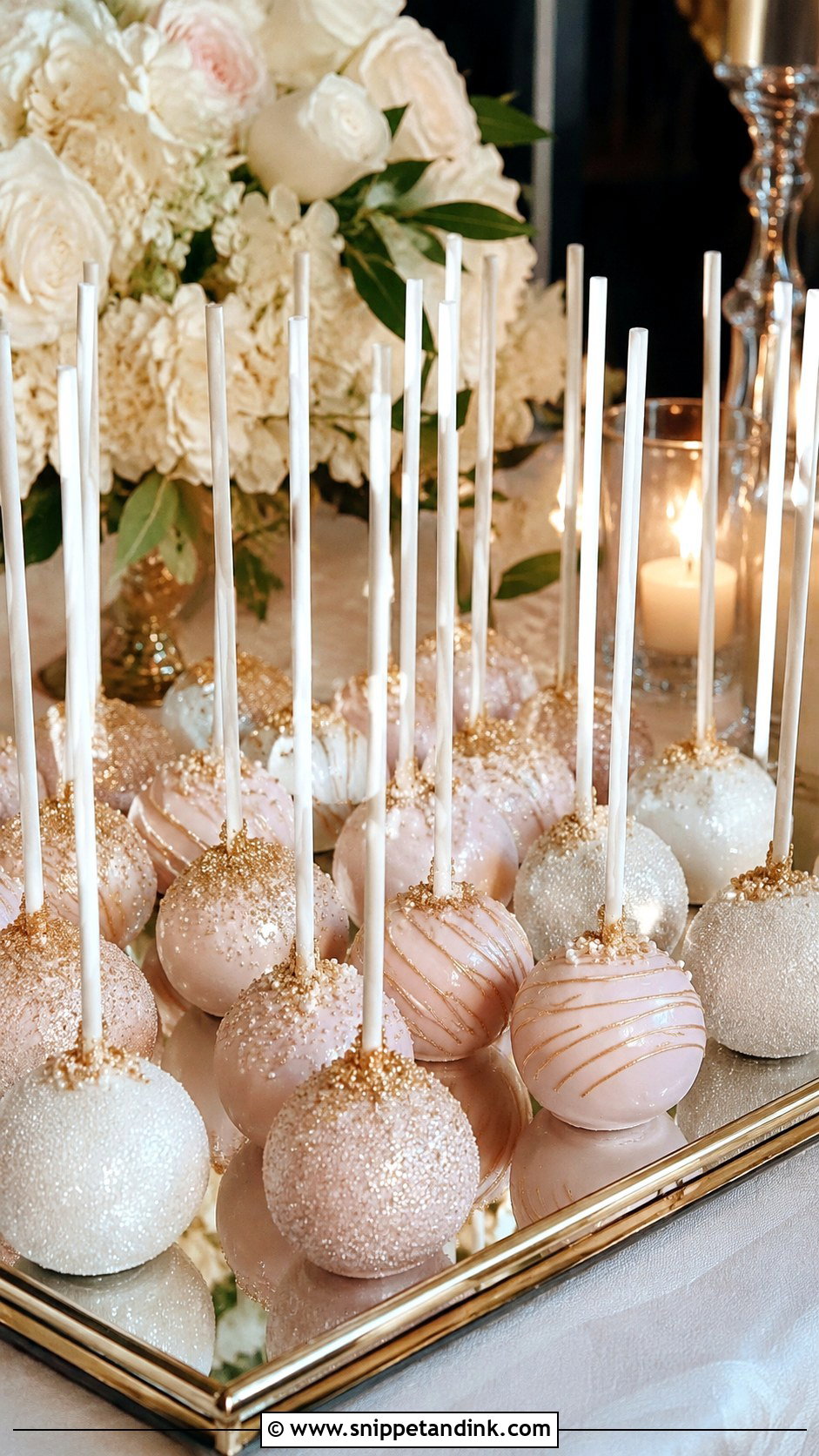 Ombre Wedding Cake Pops - Snippet and Ink - 30 Cake Pops Ideas for Wedding