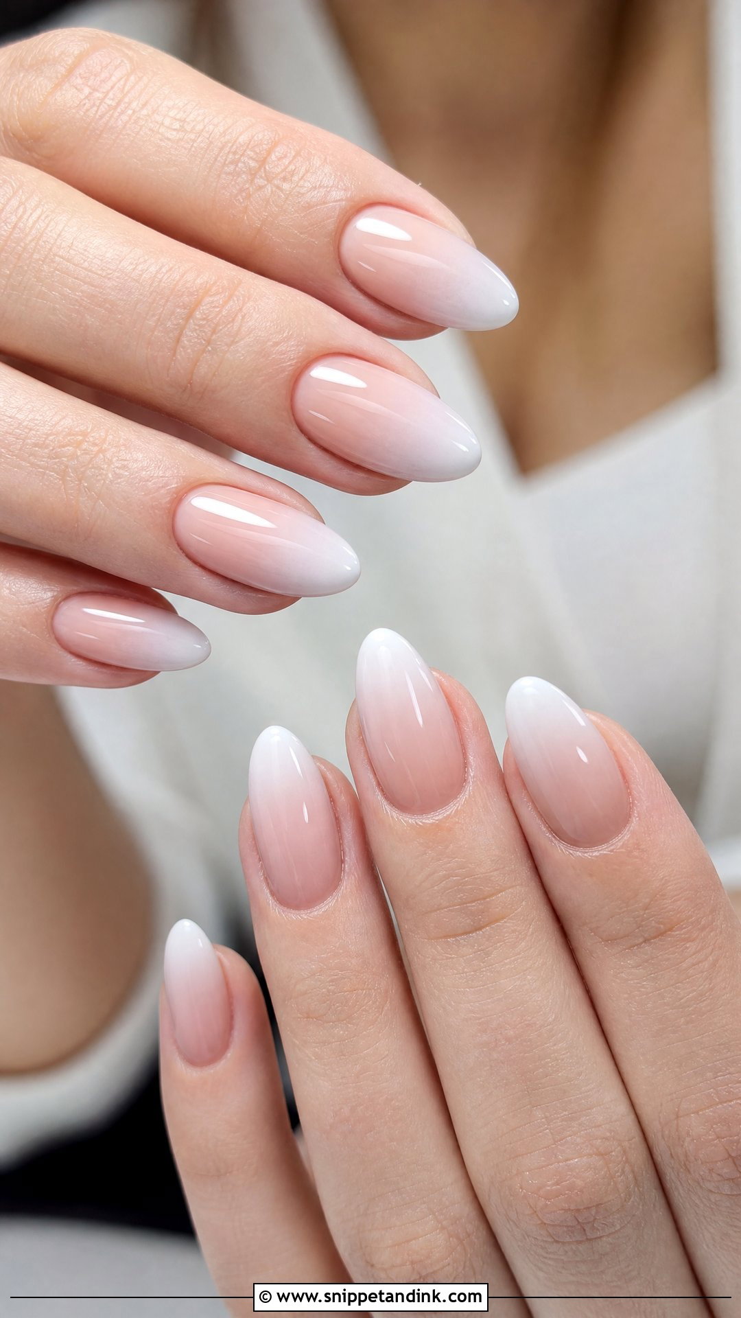 Ombre Wedding Gel Nails - Snippet and Ink - 25 Wedding Gel Nails
