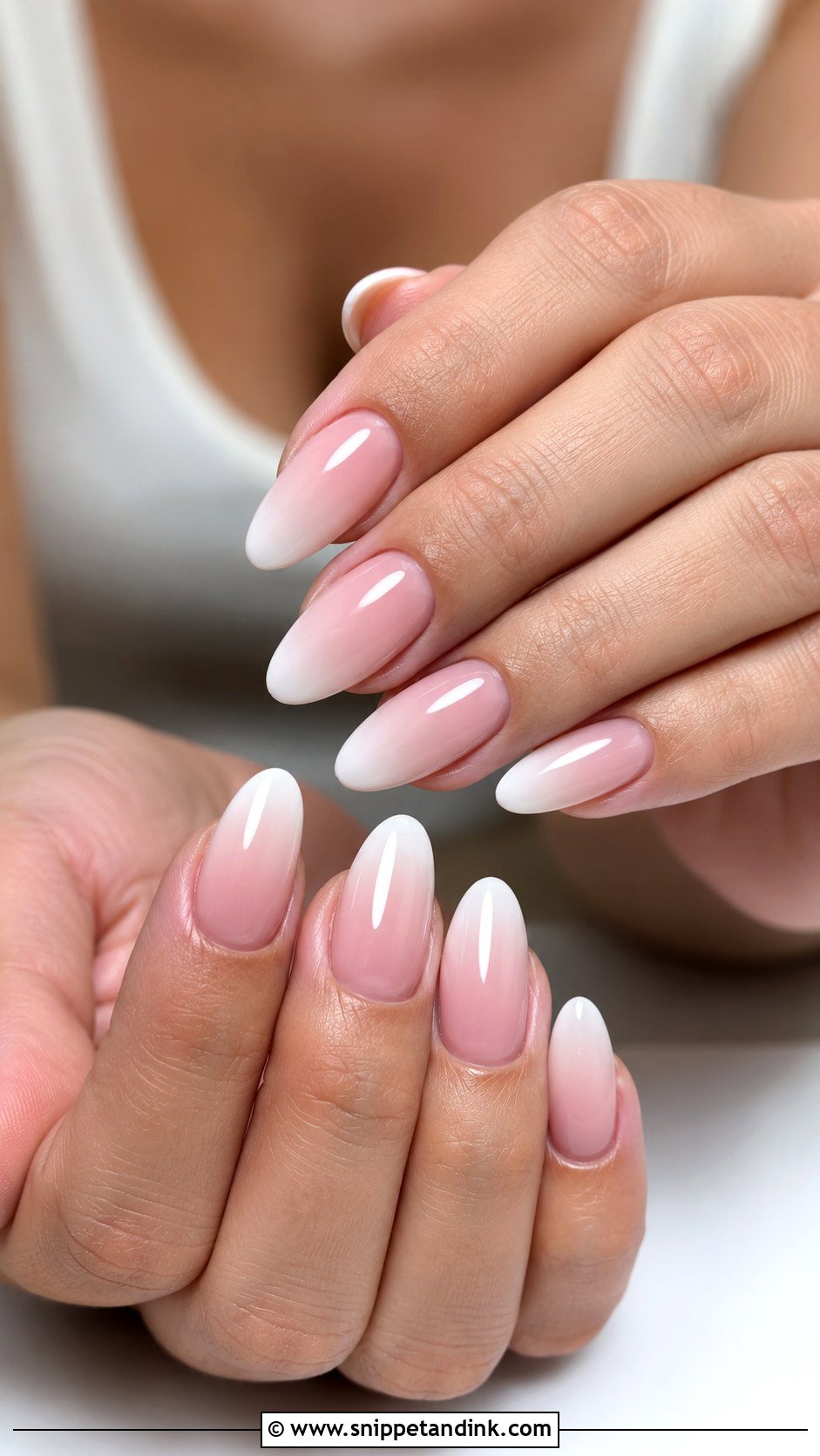 Ombre Wedding Nails - Snippet and Ink - 20 Dream Wedding Nails