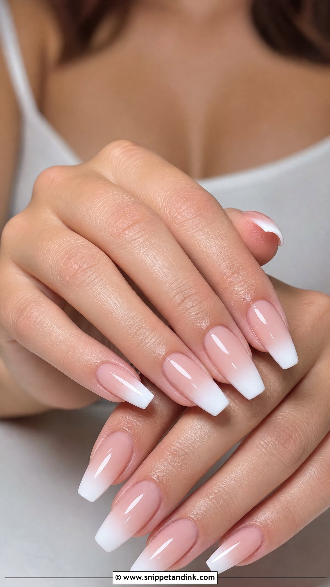 Ombre Wedding Nails - Snippet and Ink - 25 Nail Wedding for Bride Ideas