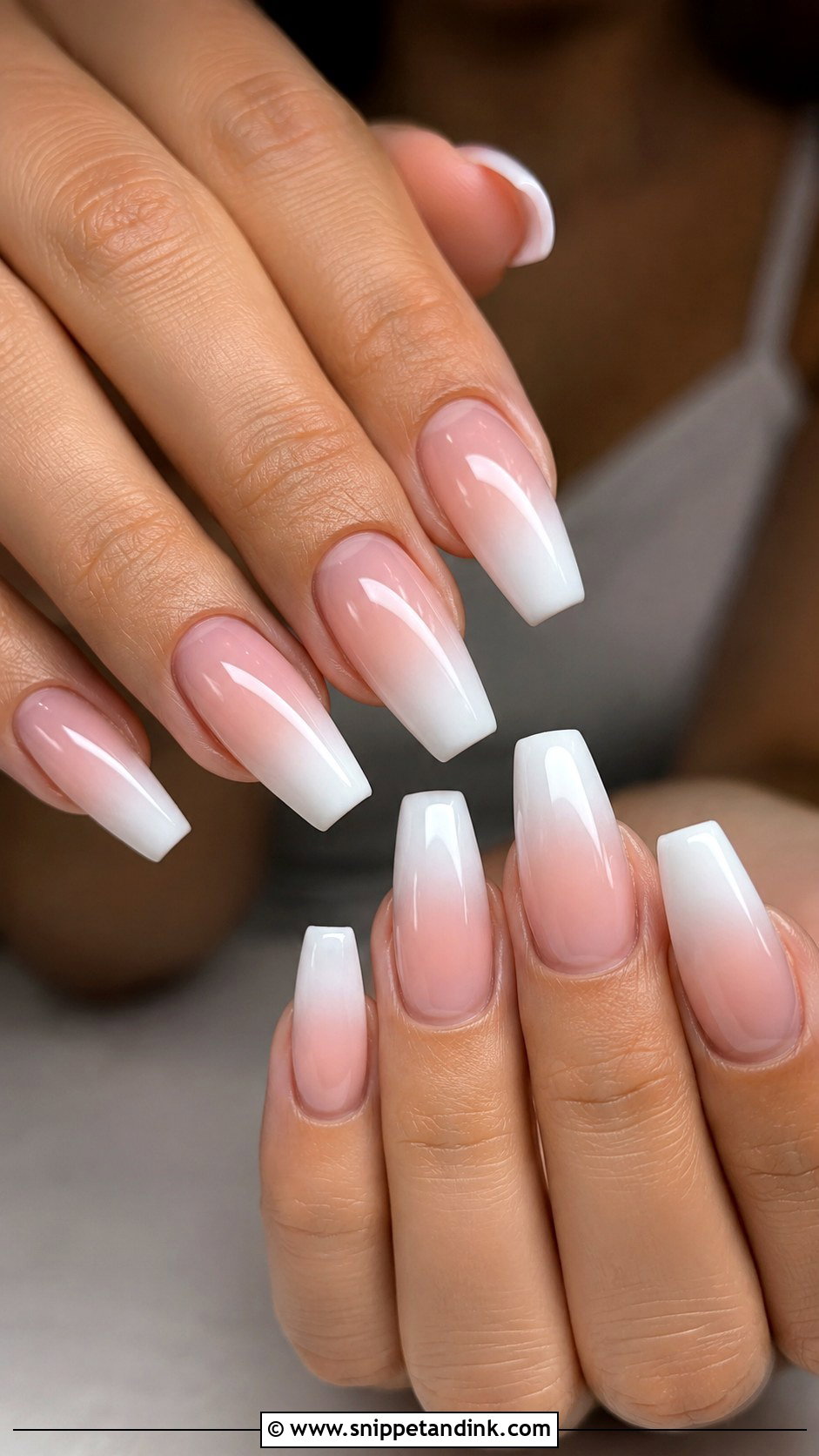 Ombre Wedding Nails - Snippet and Ink - 30 Wedding Nails Ideas