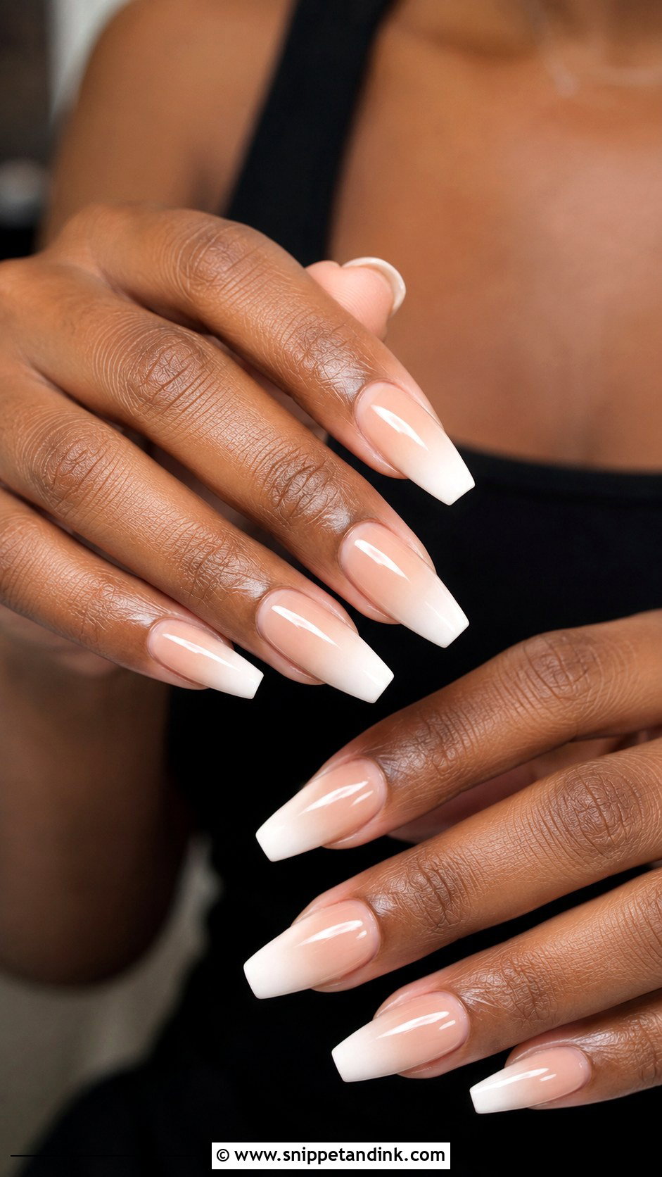 Ombre Wedding Nails For Black Women - Snippet and Ink - 20 Wedding Nails Black Women