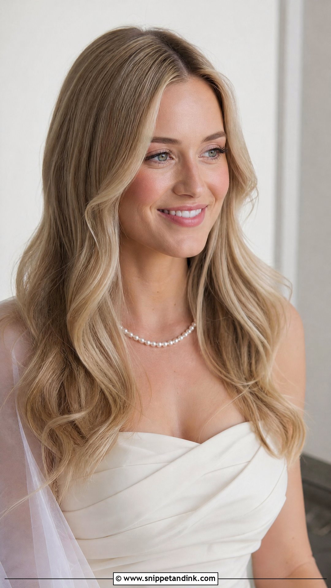 Open Hair With Loose Waves For Wedding - Snippet and Ink - 20 Open Hair Hairstyle for Wedding Ideas