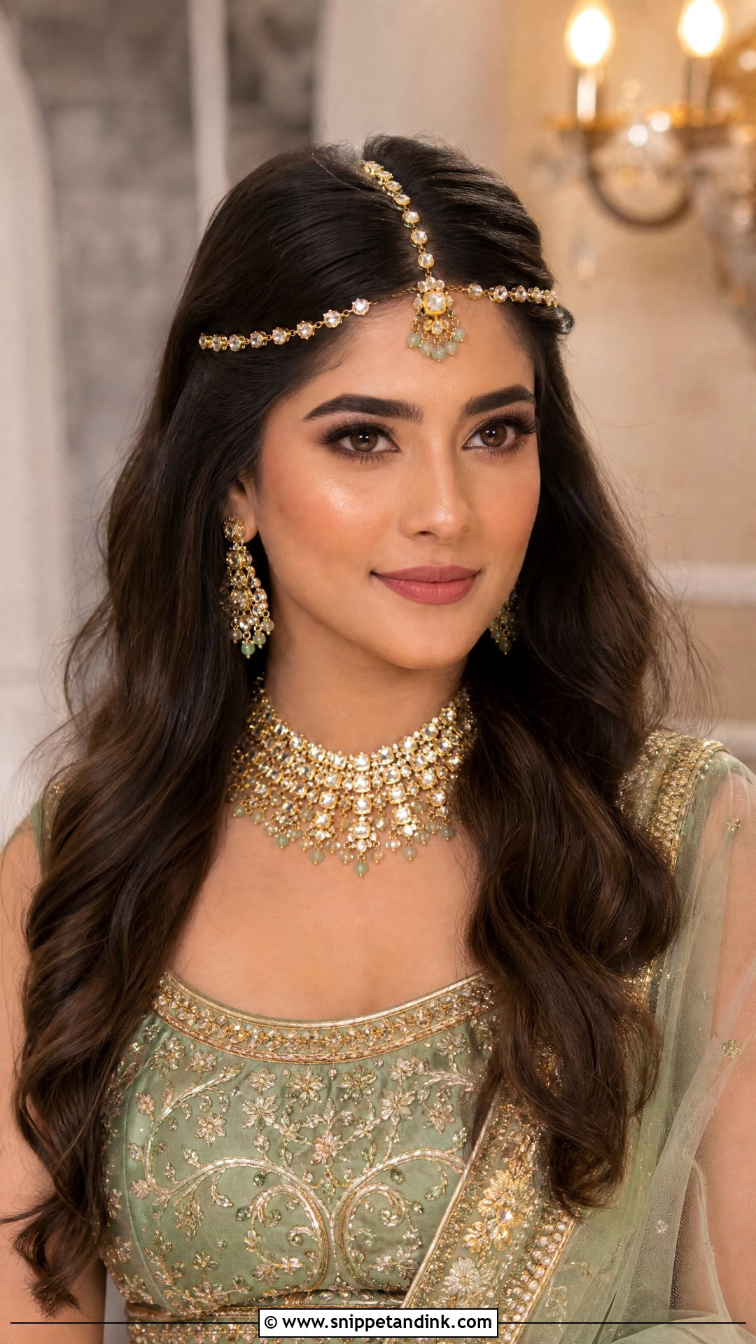 Open Waves With Matha Patti - Snippet and Ink - 15 Bridal Hairstyles with Matha Patti