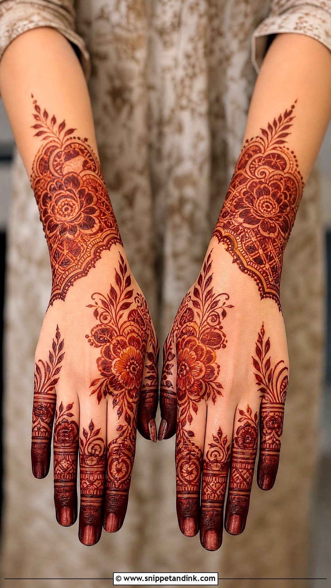 Orange Mehndi Dress For Bride - Snippet and Ink - 25 Mehandi Dresses for Brides