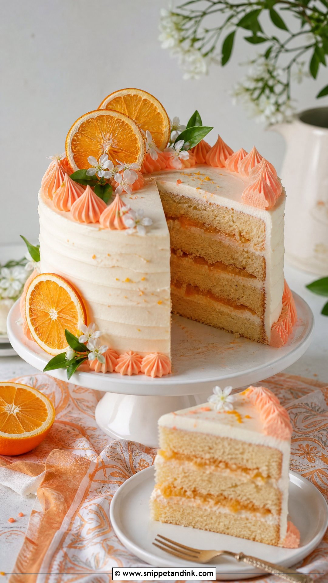 Orange Wedding Cake Recipe - Snippet and Ink - 20 Wedding Cake Recipe