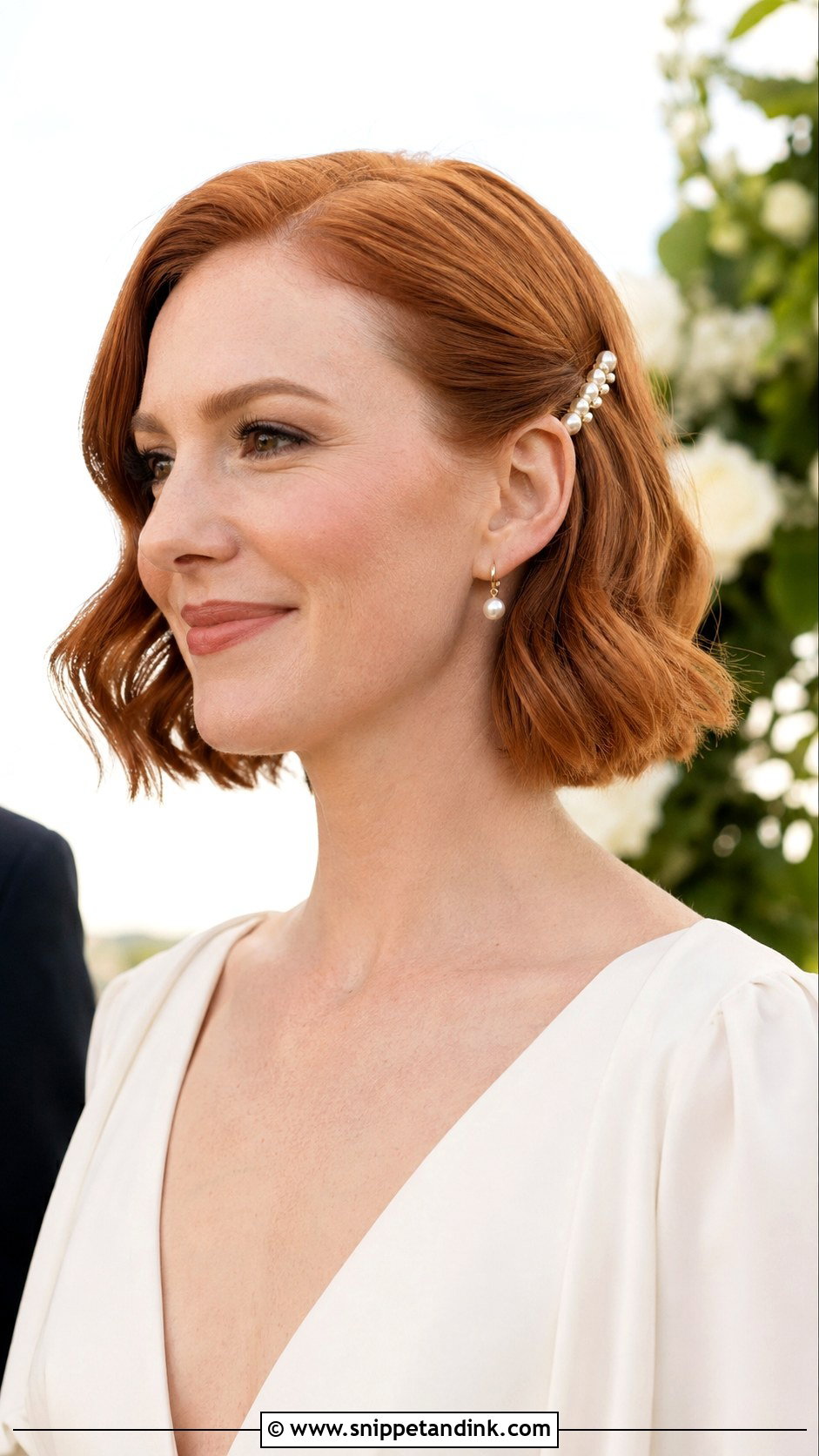 Outdoor Wedding Short Hair - Snippet and Ink - 15 Outdoor Wedding Hair Ideas