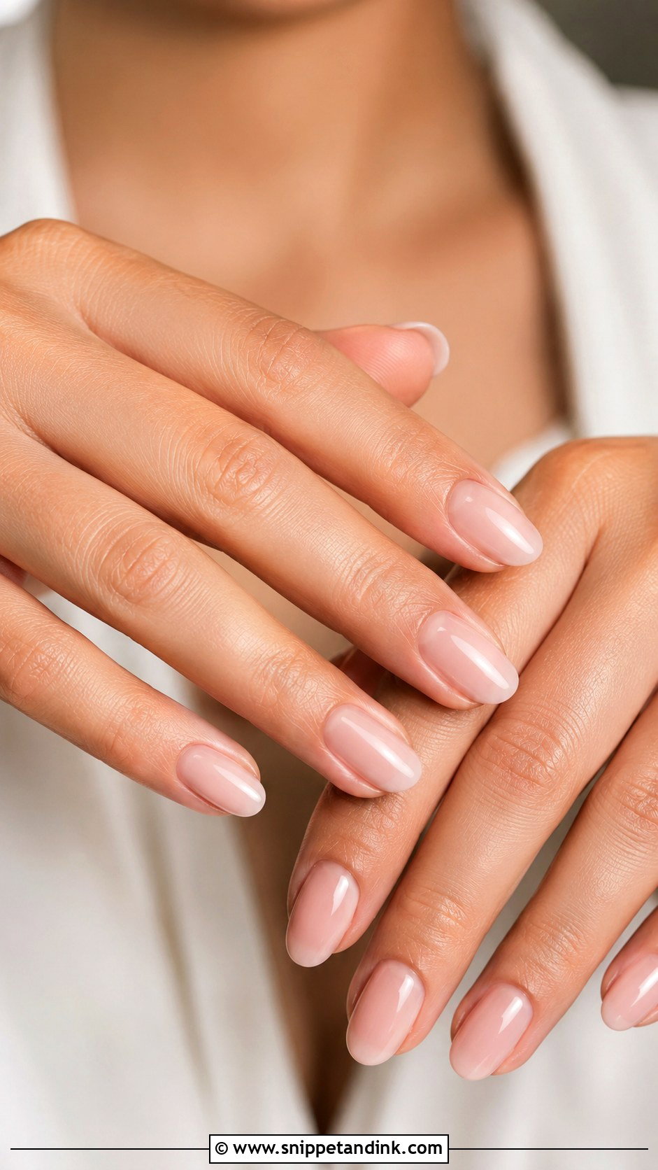 Oval Bridal Nails - Snippet and Ink - 20 Elegant Bridal Wedding Nails for Bride