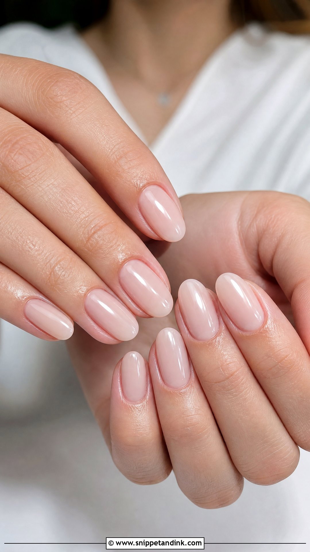 Oval Bridal Nails - Snippet and Ink - 35 Bridal Nails