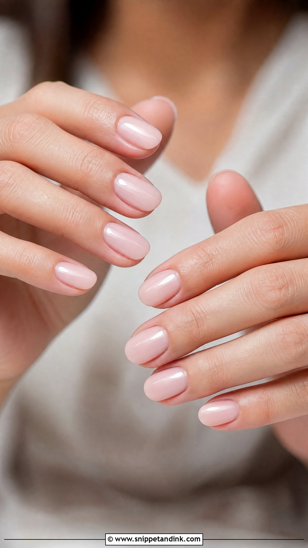 Oval Bridal Nails - Snippet and Ink - 25 Bridal Nails 2025