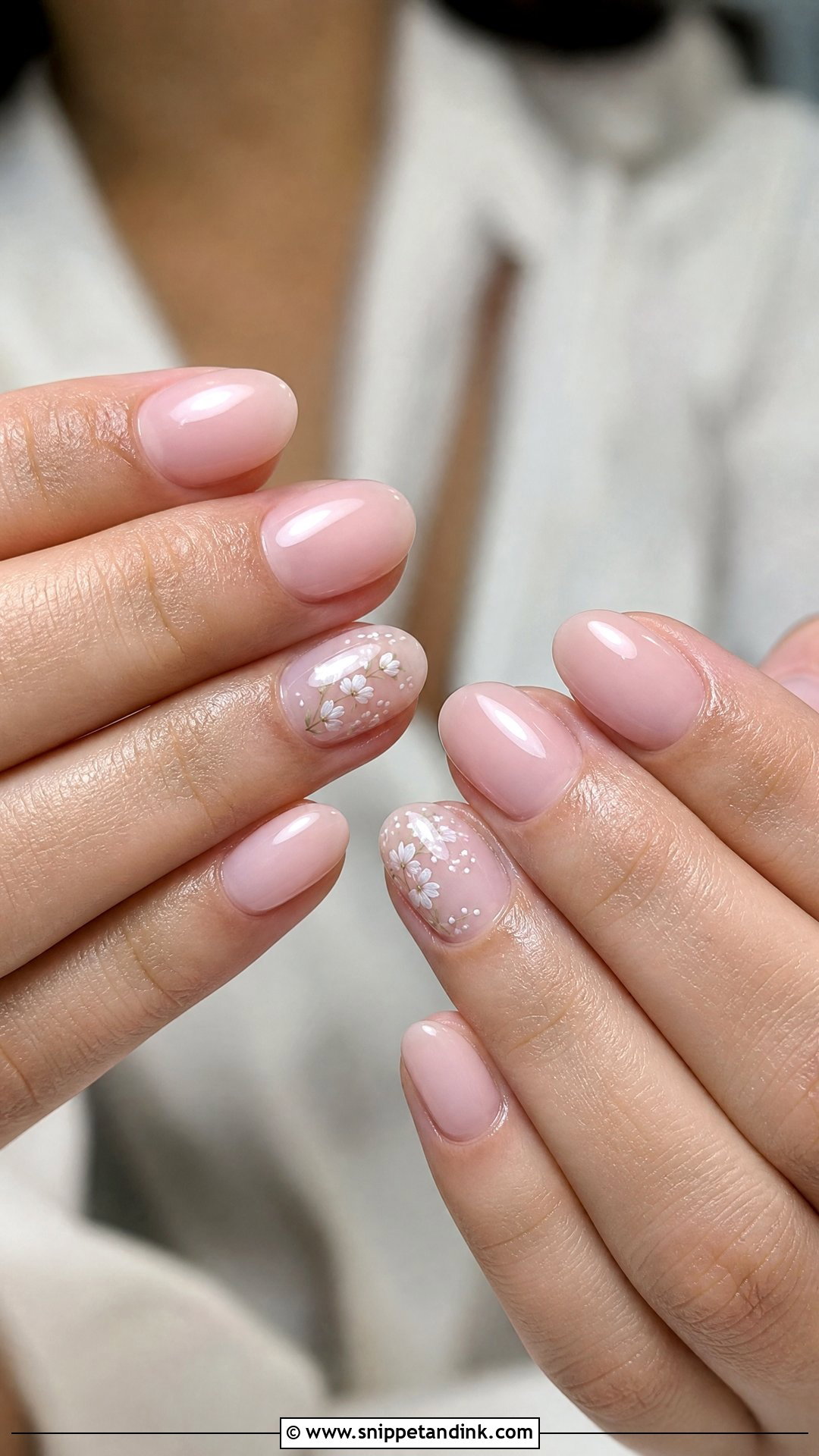 Oval Bridal Nails - Snippet and Ink - 25 Unique Bridal Nails