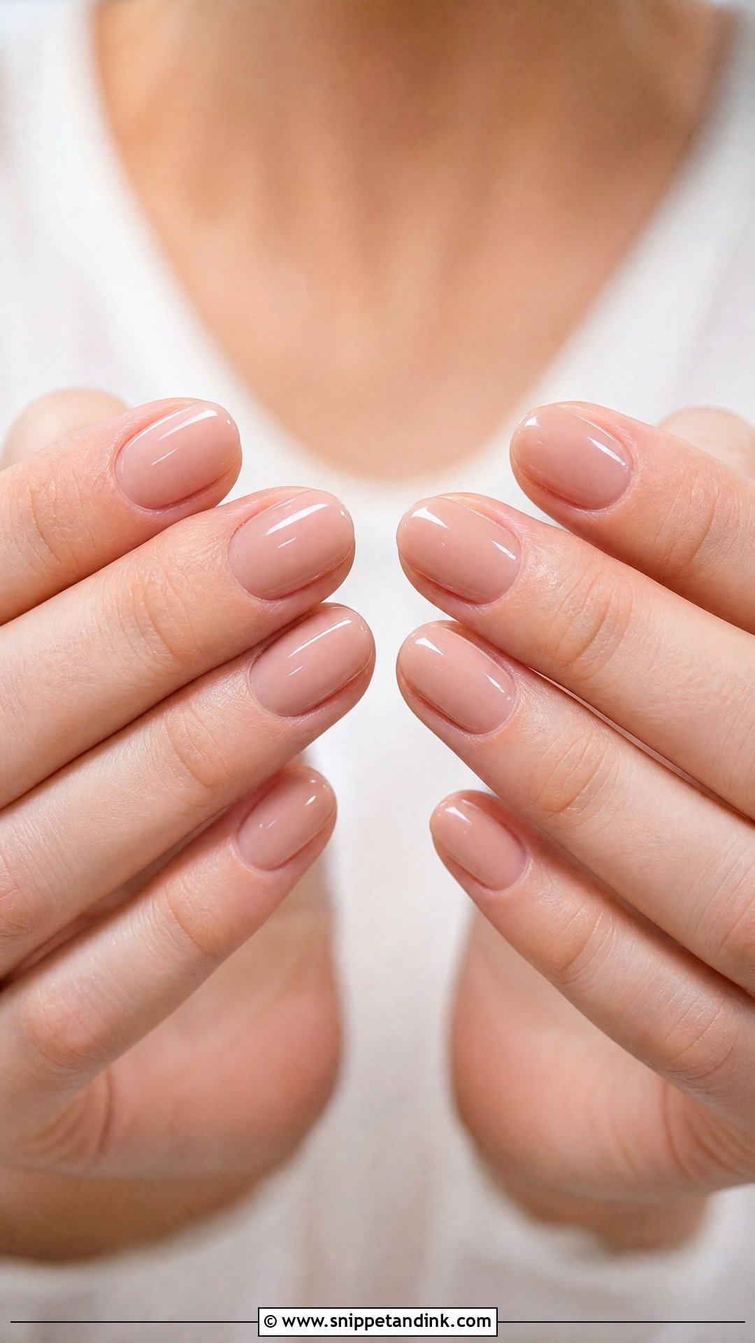 Oval Bridesmaid Nails - Snippet and Ink - 25 Simple Bridesmaid Wedding Nails