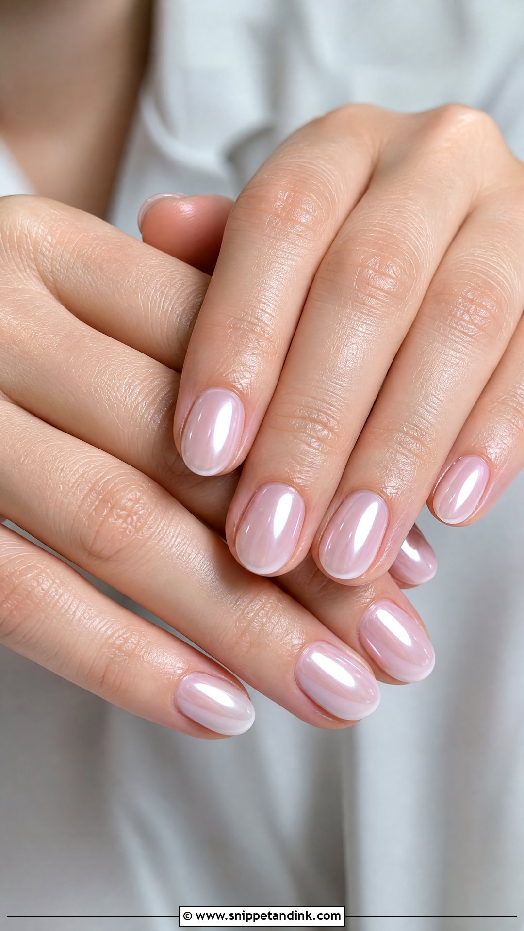Oval Short Bridal Nails - Snippet and Ink - 25 Short Bridal Nails
