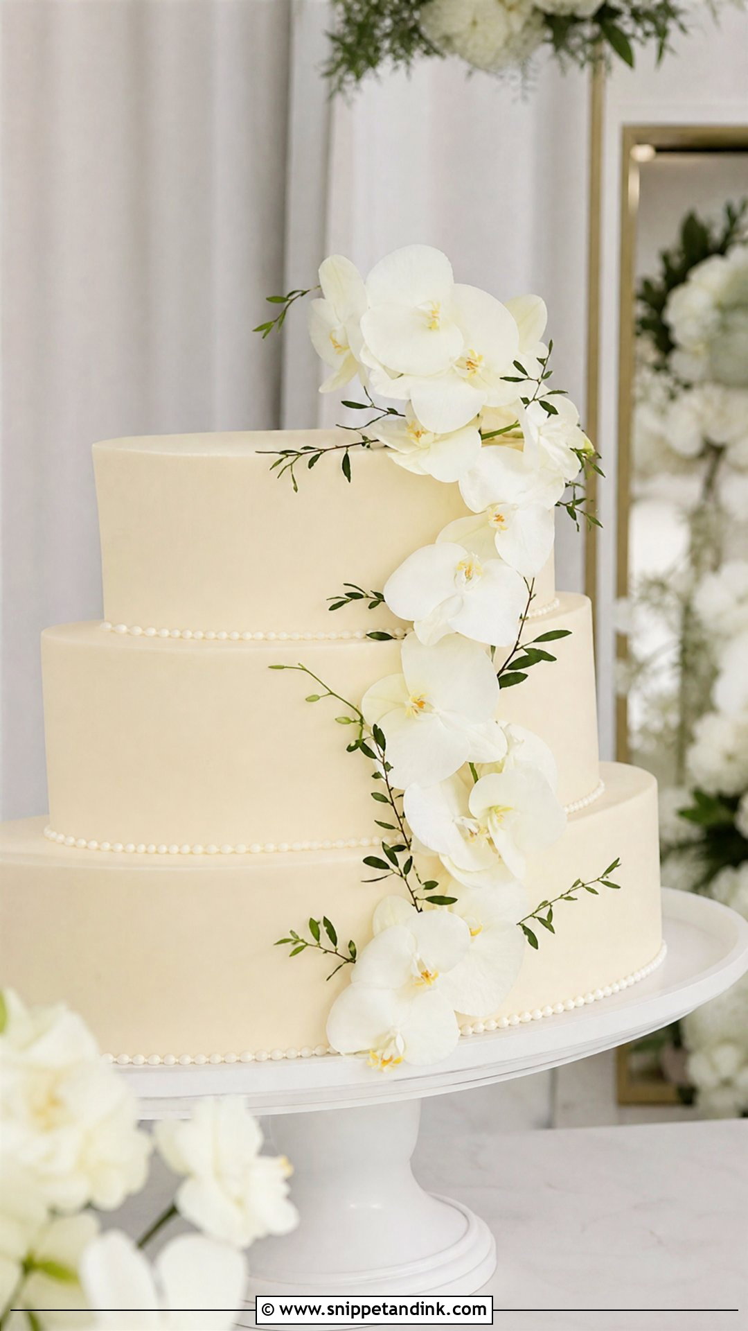 Oval Wedding Cake - Snippet and Ink - 30 Big Cake Ideas for Wedding