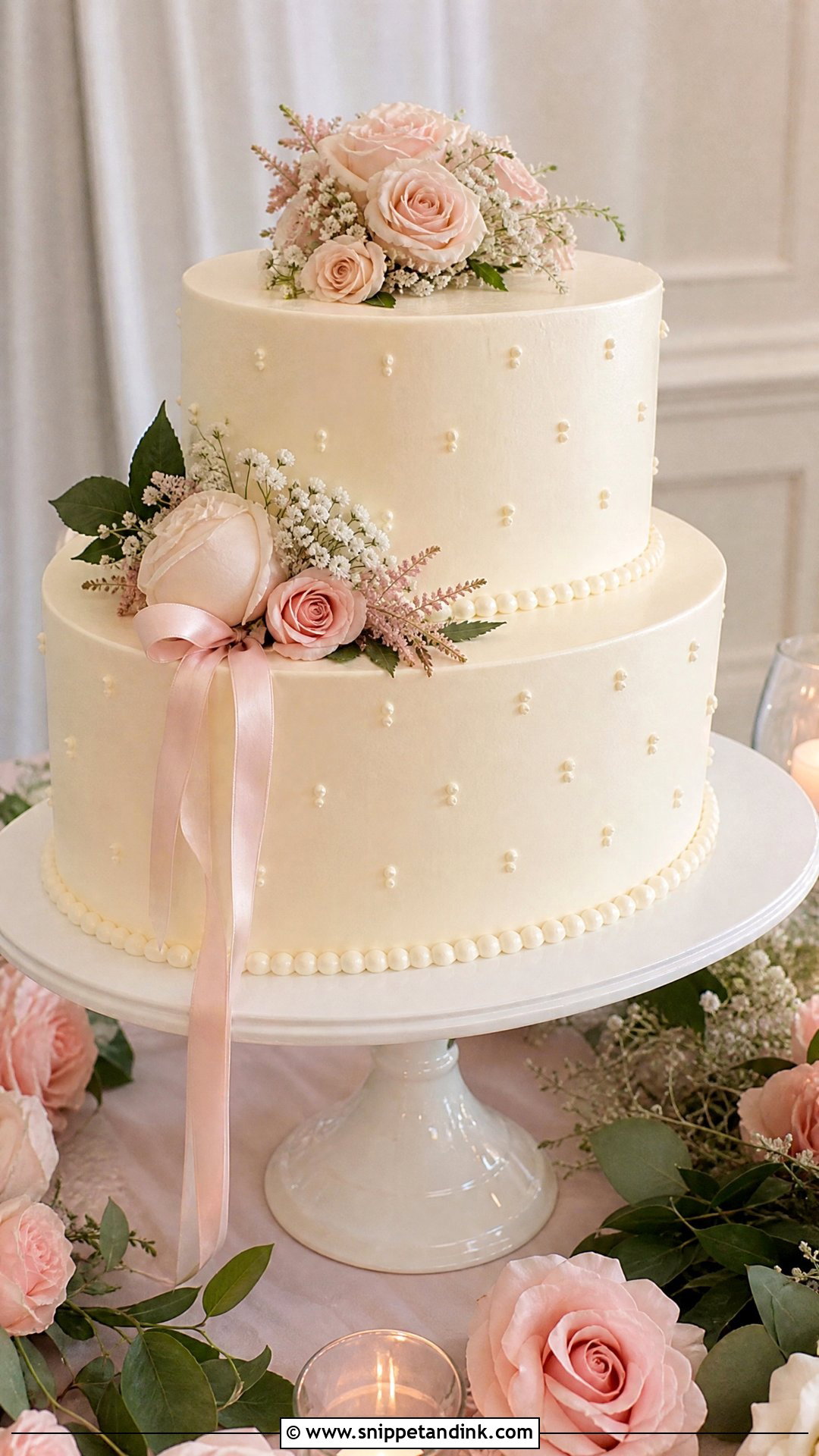 Oval Wedding Cake - Snippet and Ink - 20 Nice Cake Ideas for Wedding