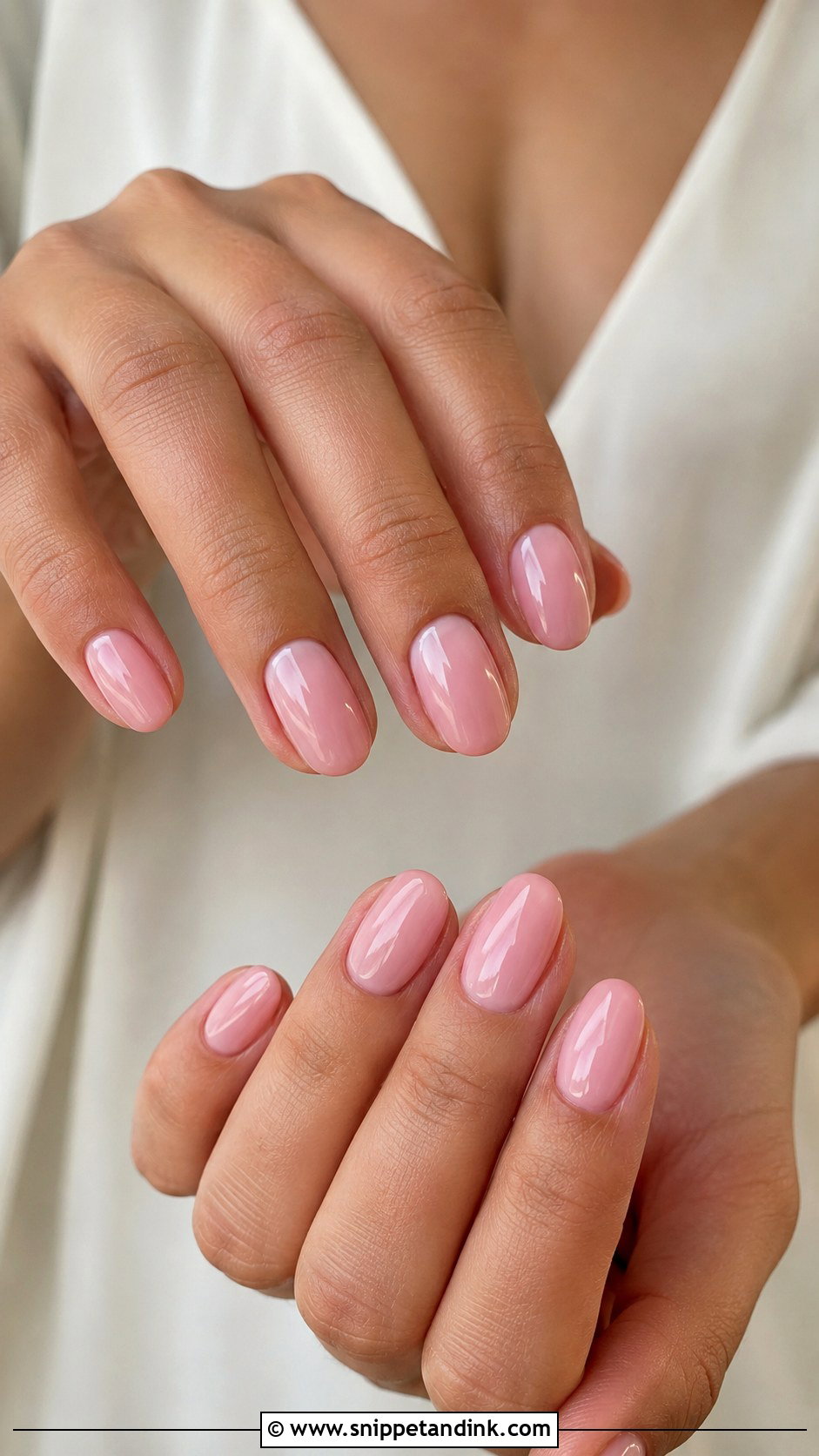Oval Wedding Guest Nails - Snippet and Ink - 20 Simple Nails for Wedding Guest