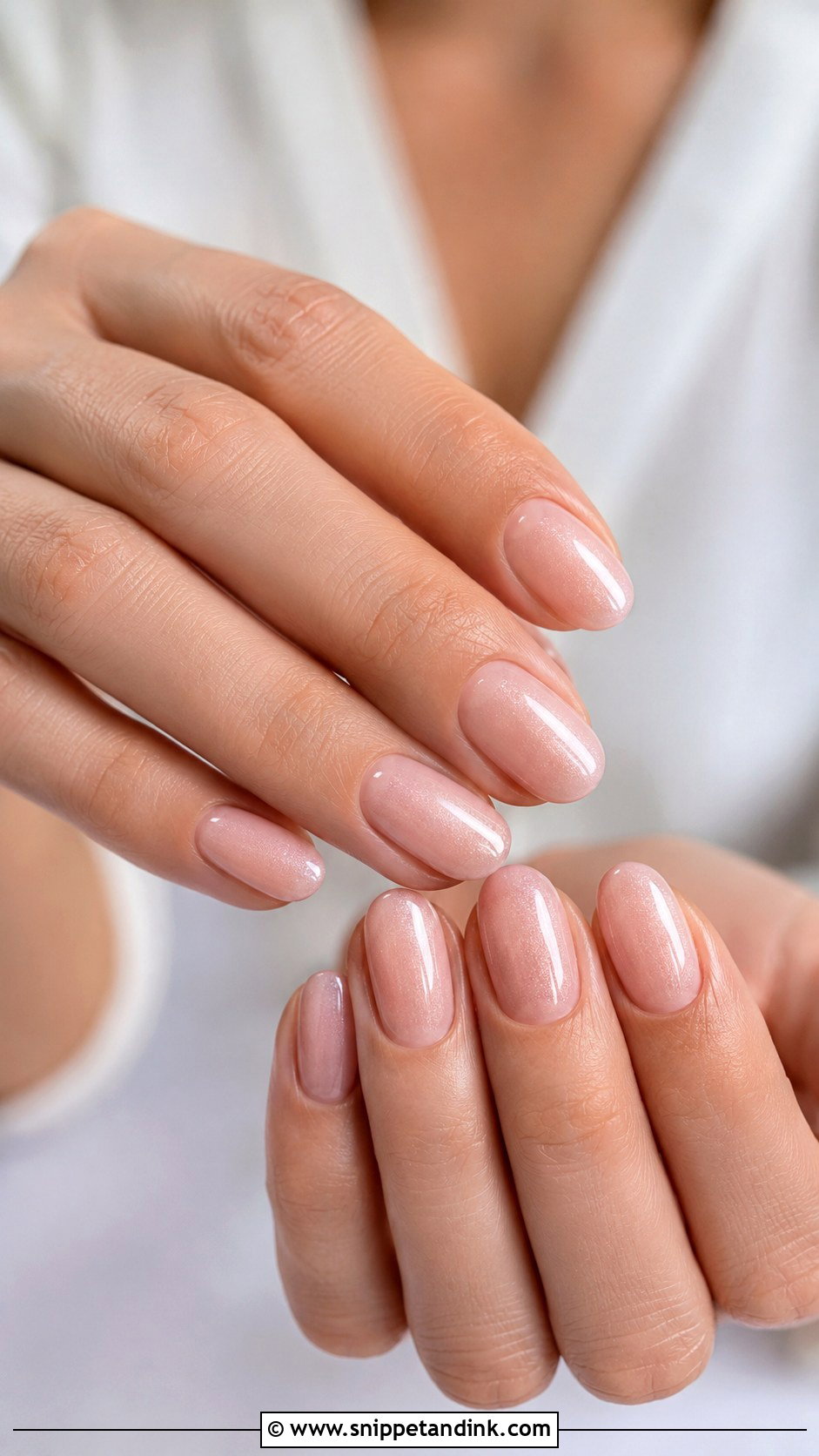 Oval Wedding Nails - Snippet and Ink - 20 Easy Wedding Nails