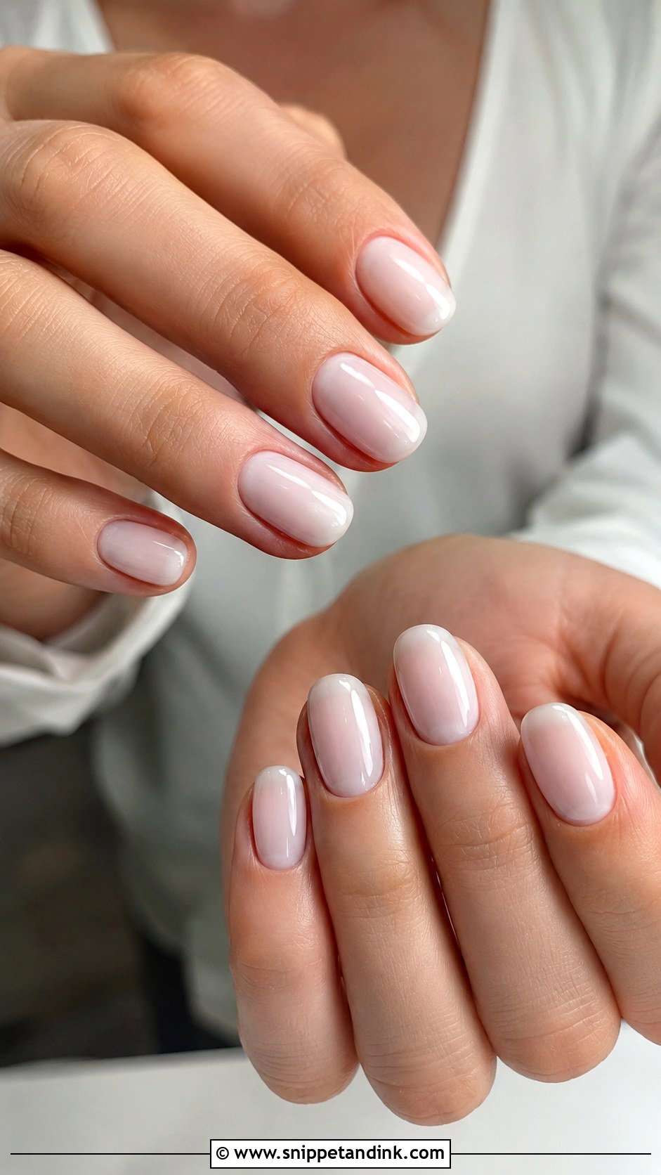 Oval Wedding Nails - Snippet and Ink - 30 Wedding Nail Inspo for Bride Ideas