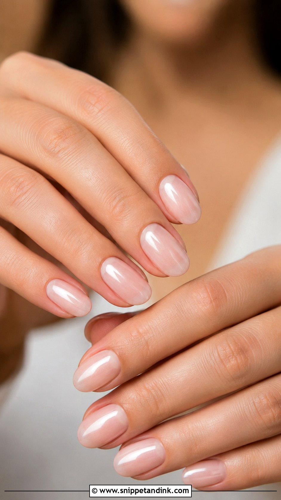 Oval Wedding Nails - Snippet and Ink - 30 Wedding Nails Ideas