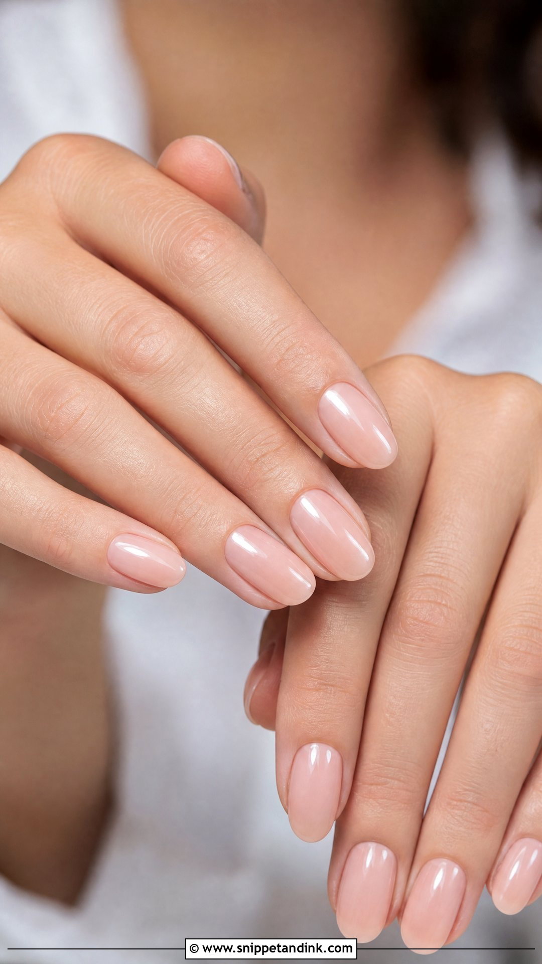 Oval Wedding Nails - Snippet and Ink - 35 Wedding Nails Design