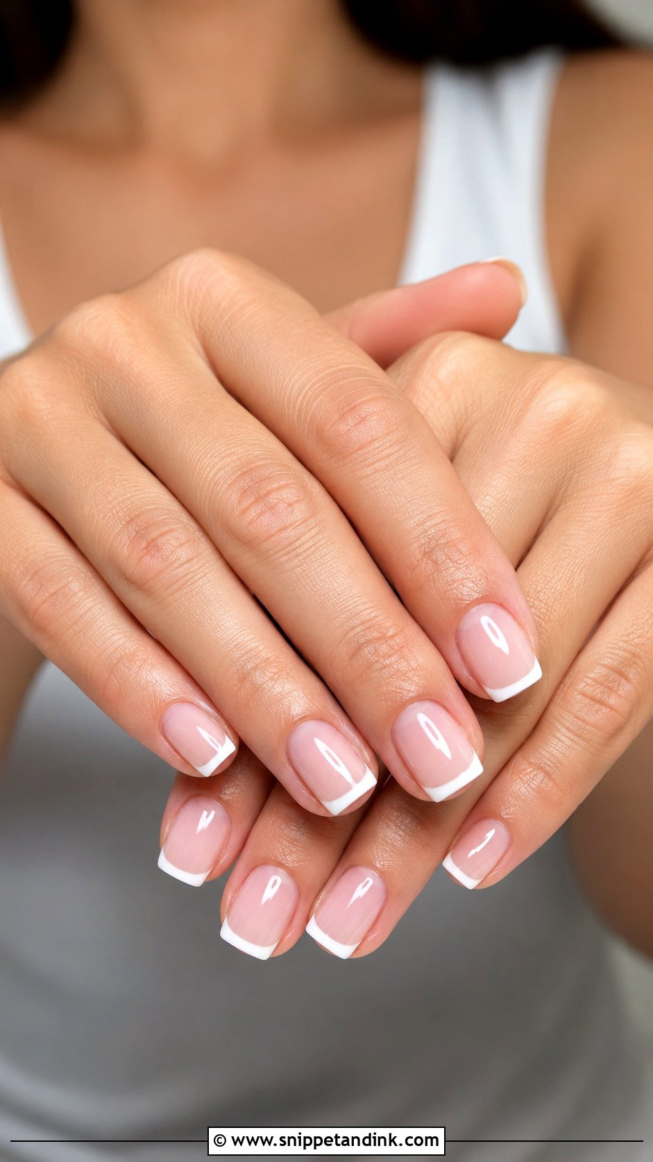 Oval Wedding Nails - Snippet and Ink - 20 Simple Wedding Nail Ideas