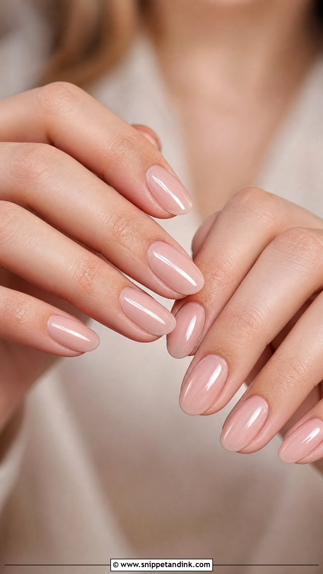 Oval Wedding Nails - Snippet and Ink - 25 Cute Wedding Nails