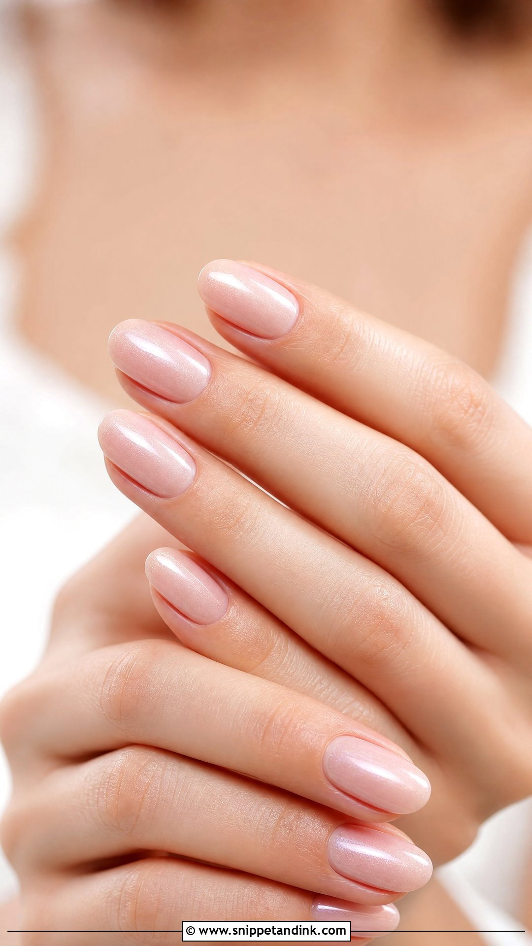 Oval Wedding Nails - Snippet and Ink - 25 Elegant Wedding Nails