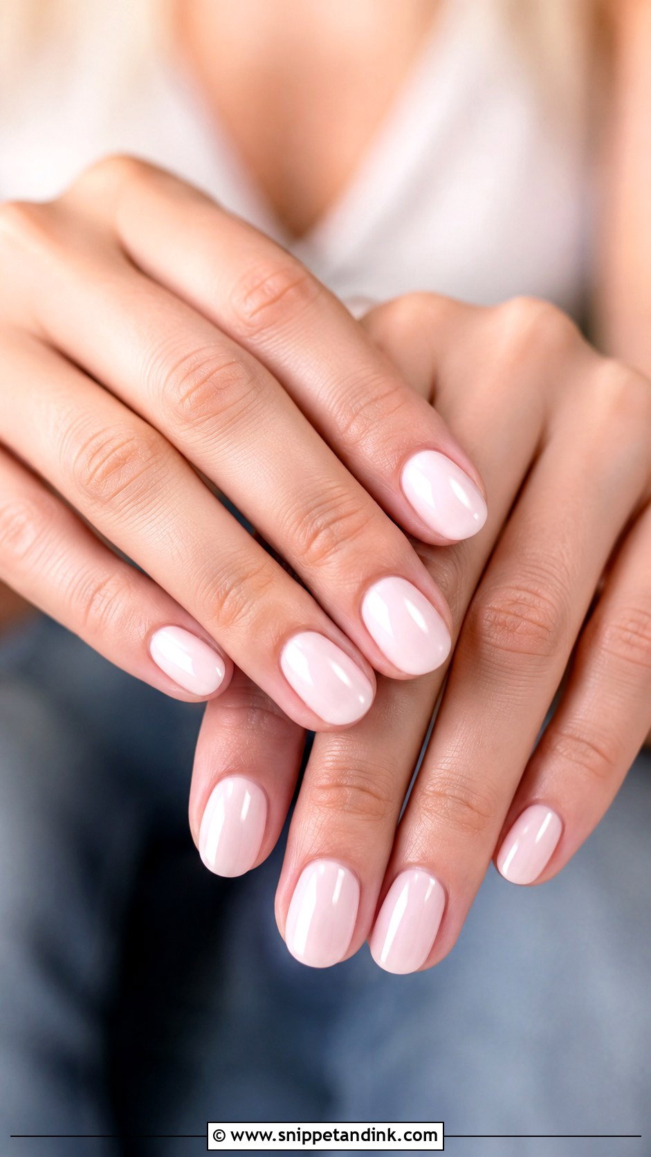 Oval Wedding Nails - Snippet and Ink - 20 Basic Wedding Nails