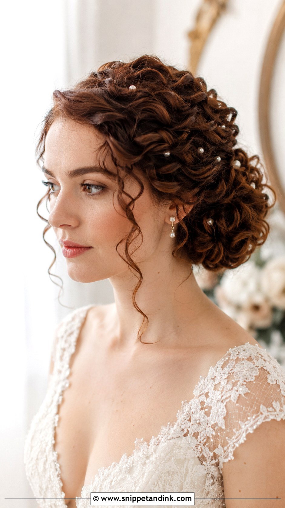 Padme Wedding Curly Updo - Snippet and Ink - 15 Padme Wedding Hair Ideas