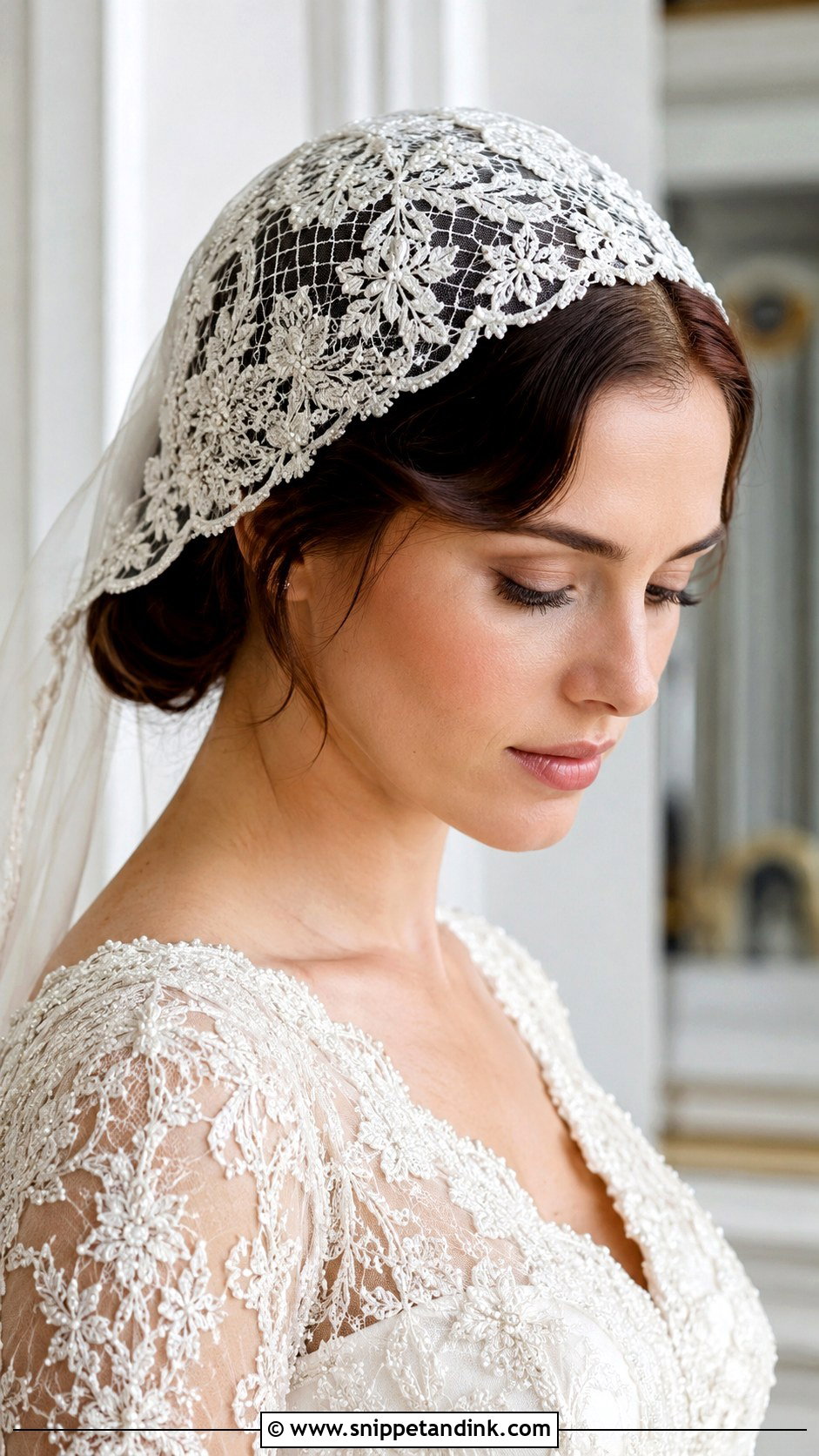 Padme Wedding Juliet Cap Hair - Snippet and Ink - 15 Padme Wedding Hair Ideas