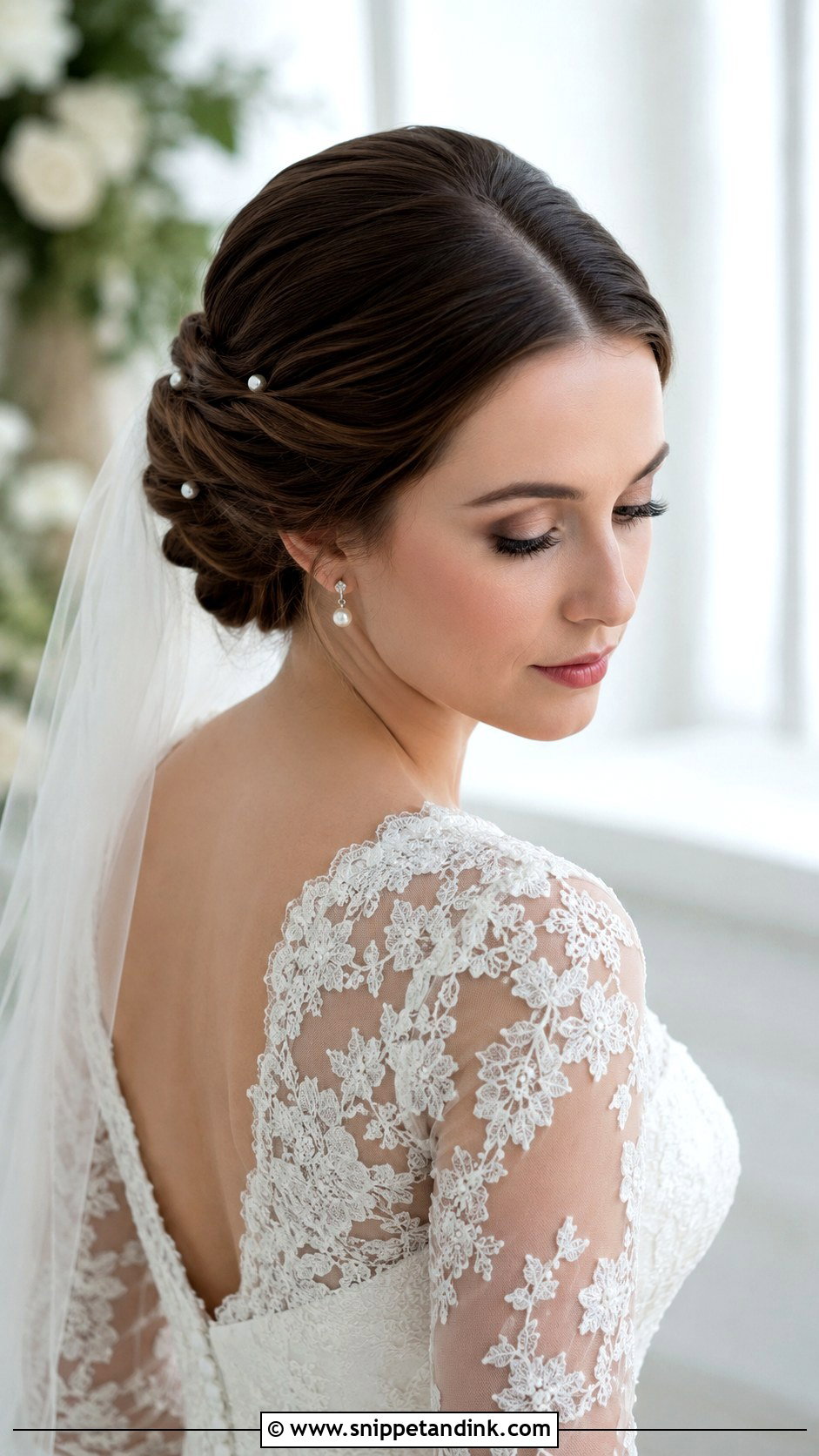 Padme Wedding Twisted Chignon - Snippet and Ink - 15 Padme Wedding Hair Ideas